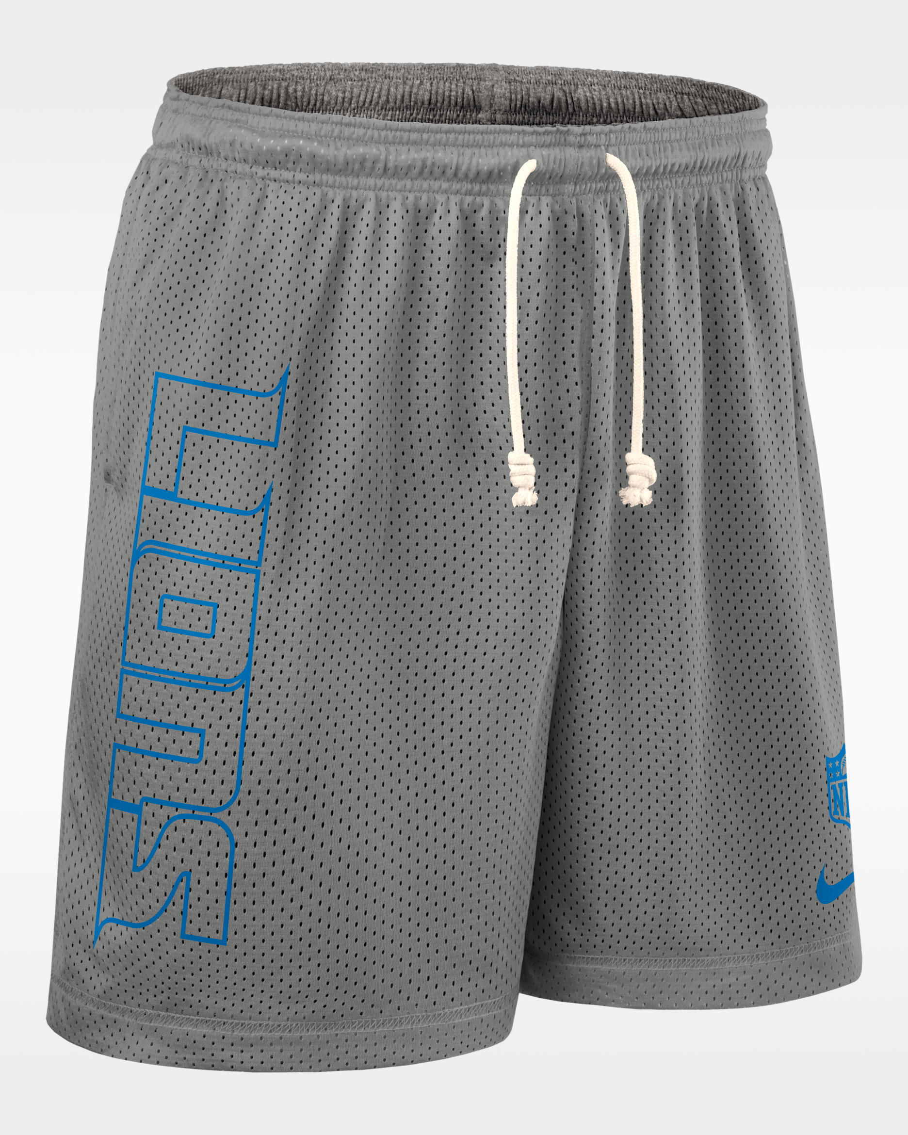 Detroit Lions Sideline Reversible Men’s Nike Dri-FIT NFL Shorts - Grey