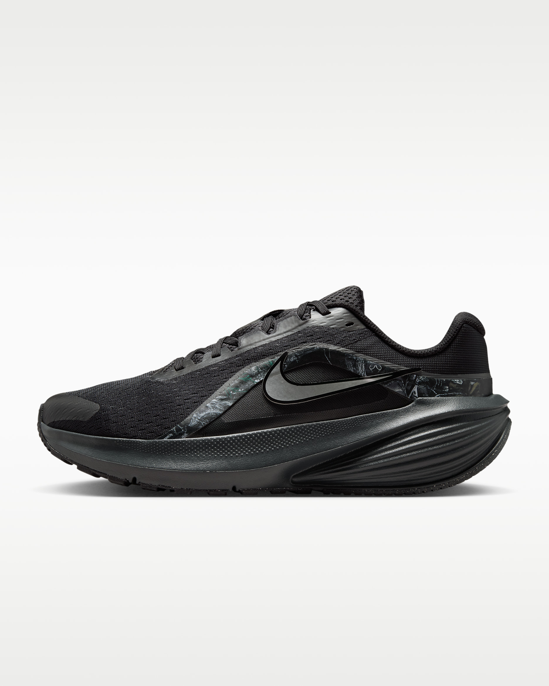รองเท้าวิ่งโร้ดรันนิ่งผู้ชาย Nike Downshifter 14 Realtree® - ดำ/Dark Smoke Grey/Iron Grey/Metallic Dark Grey