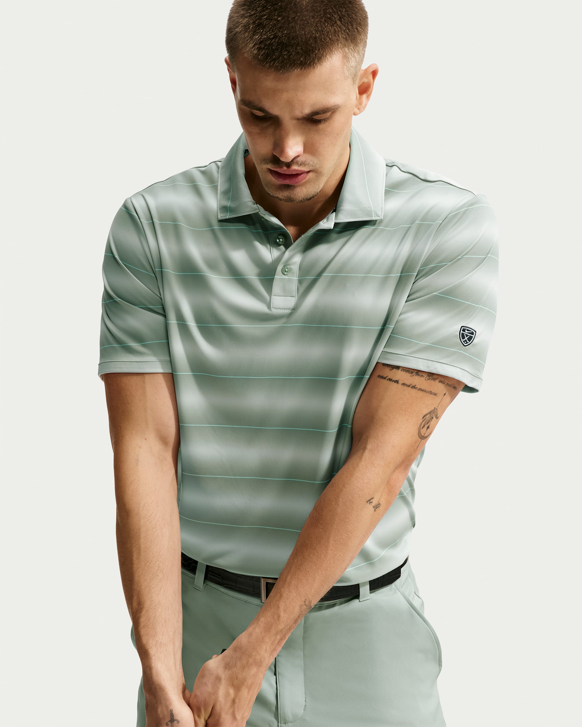 Nike Par Men's Dri-FIT Golf Polo - Jade Horizon