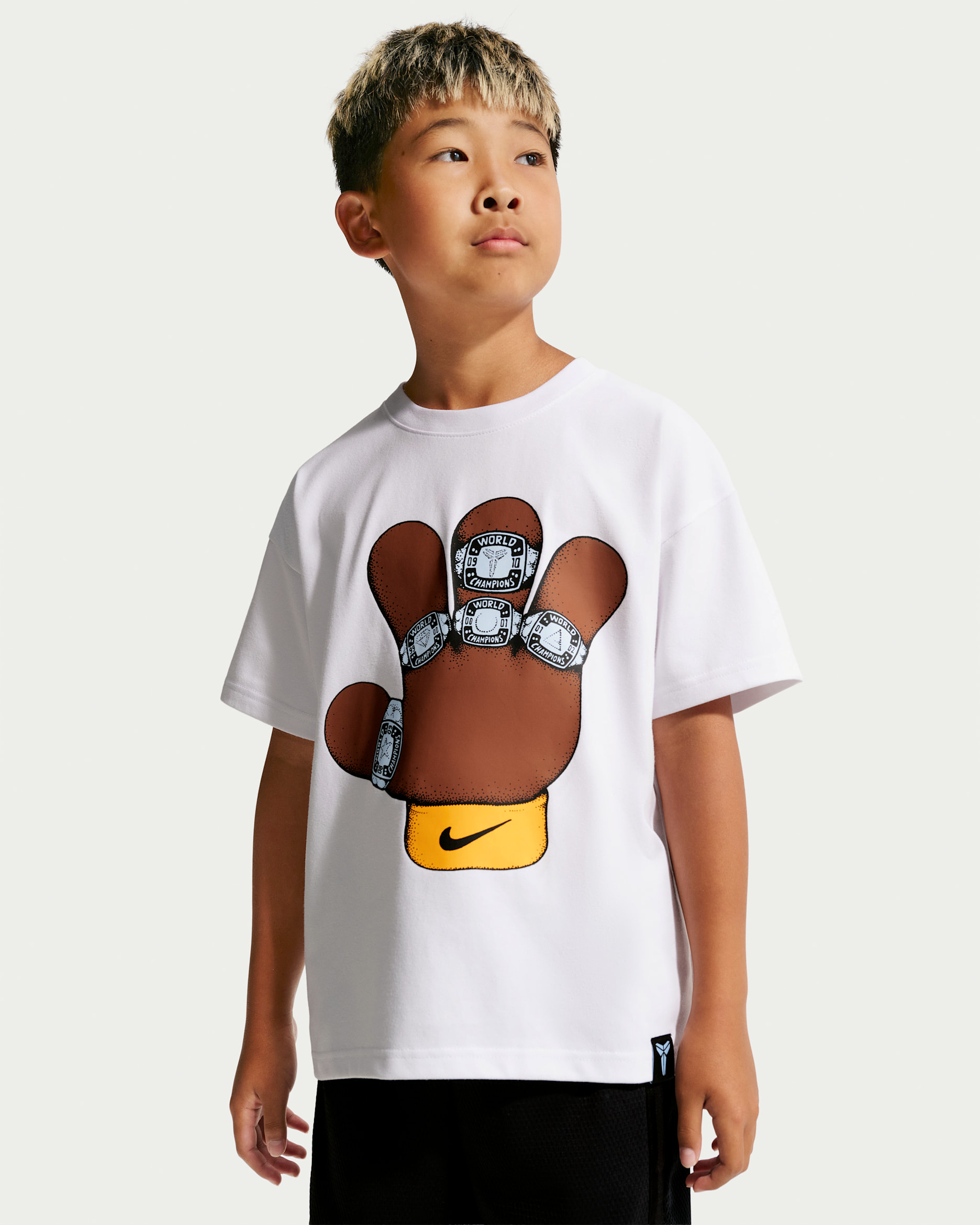 Kobe Kids' Dri-FIT T-Shirt - White