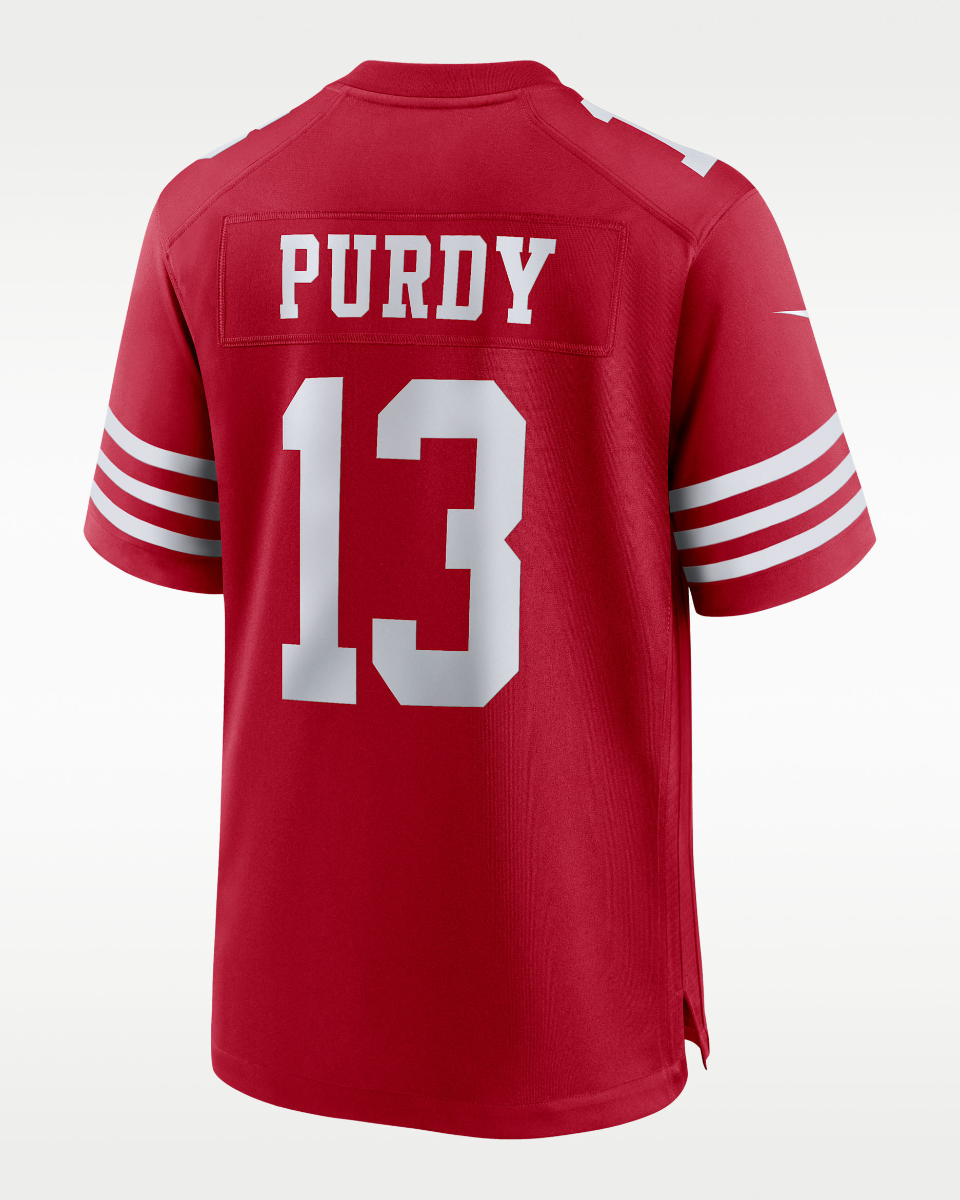 Brock Purdy San Francisco 49ers Men's Nike Game Shirt - Gym Red