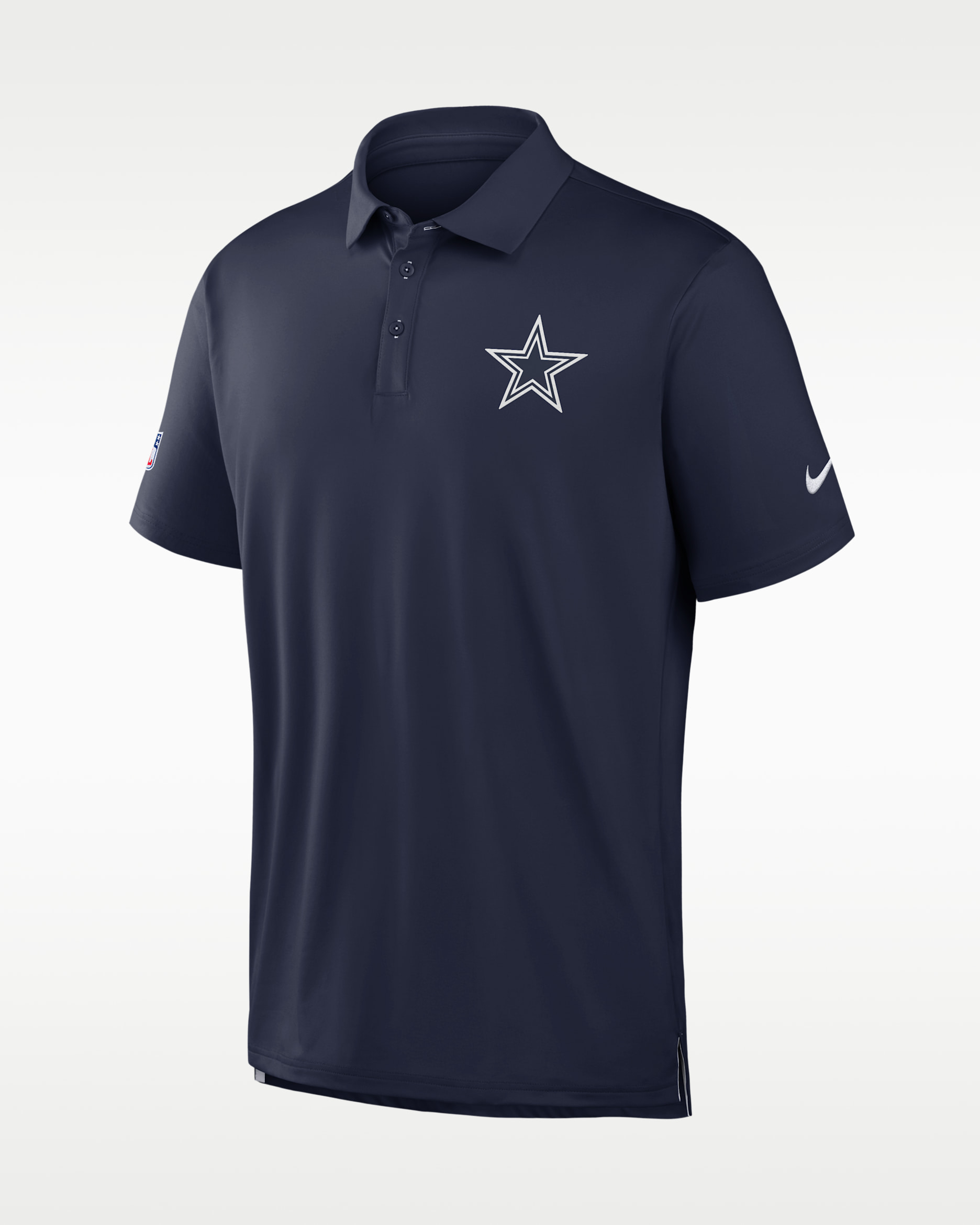 Dallas Cowboys Tour Men's Nike Dri-FIT NFL Polo - Navy
