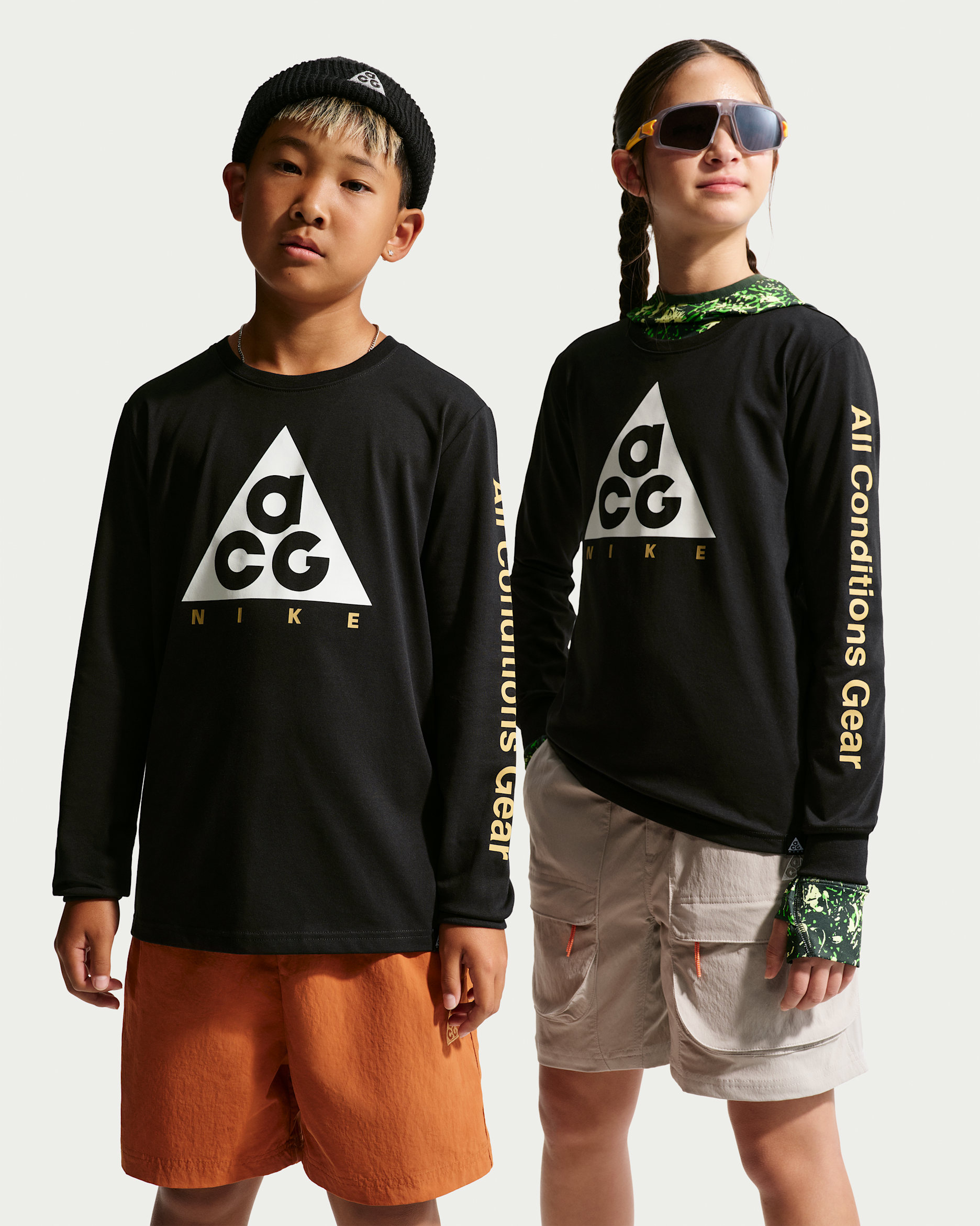 Nike ACG Big Kids' Dri-FIT Long-Sleeve T-Shirt - Black