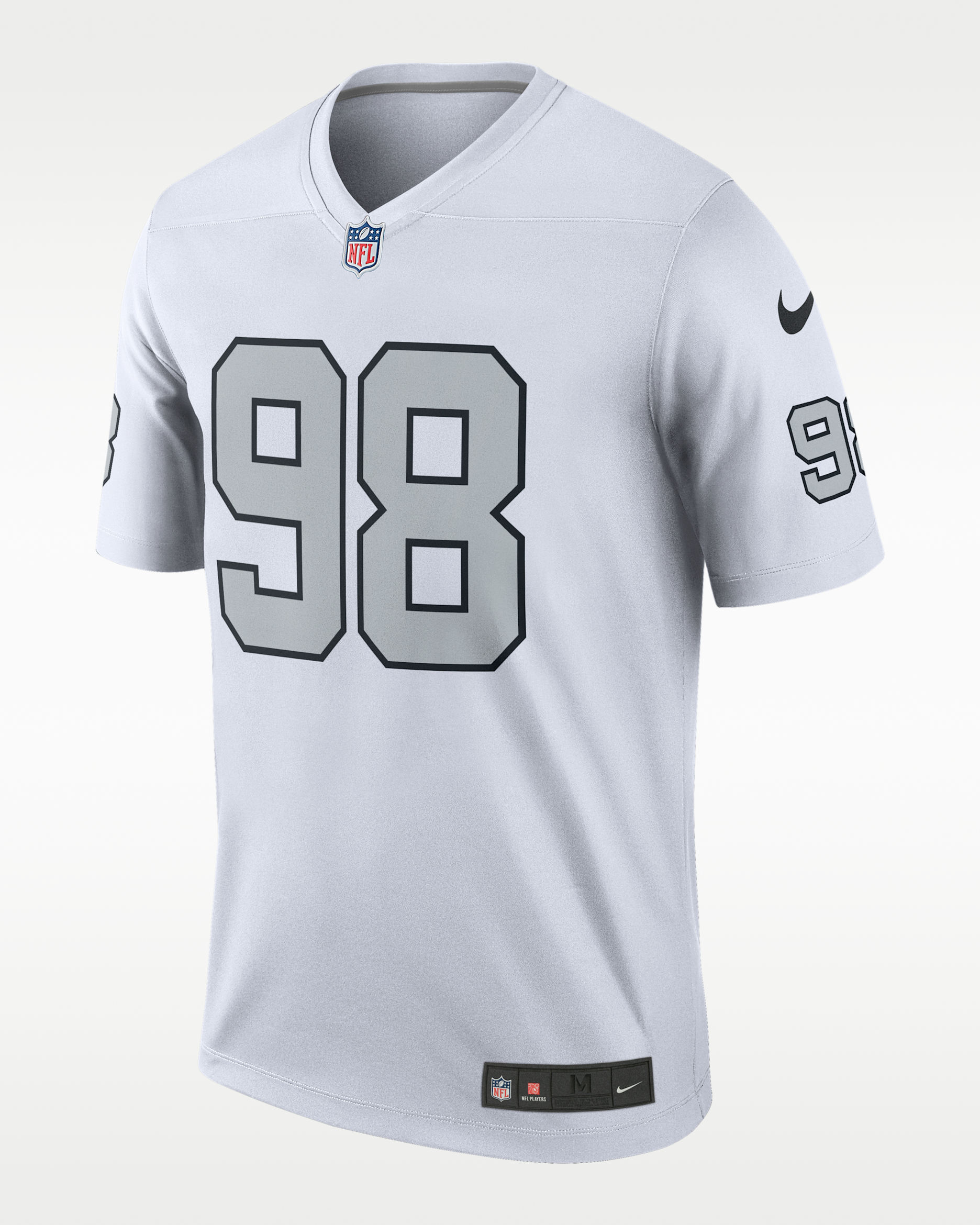 Maxx Crosby Las Vegas Raiders Men's Nike Dri-FIT NFL Legend Jersey - White