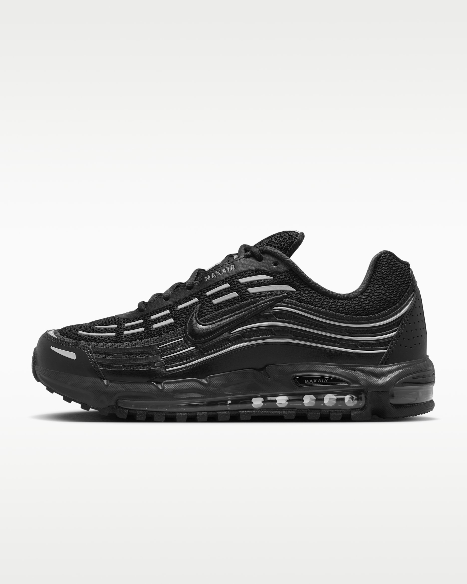 Nike Air Max TL 2.5 Men's Shoes - Black/Black/Metallic Silver/Black