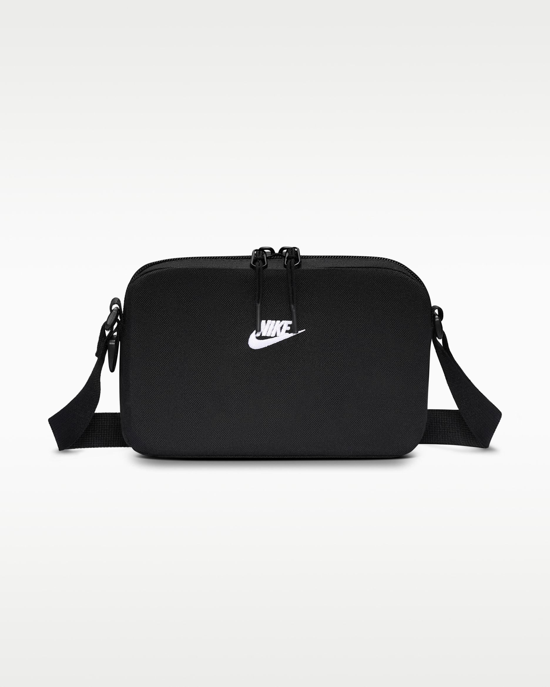 나이키 헤리티지 크로스바디 백 2.0(2L) - 블랙/블랙/화이트