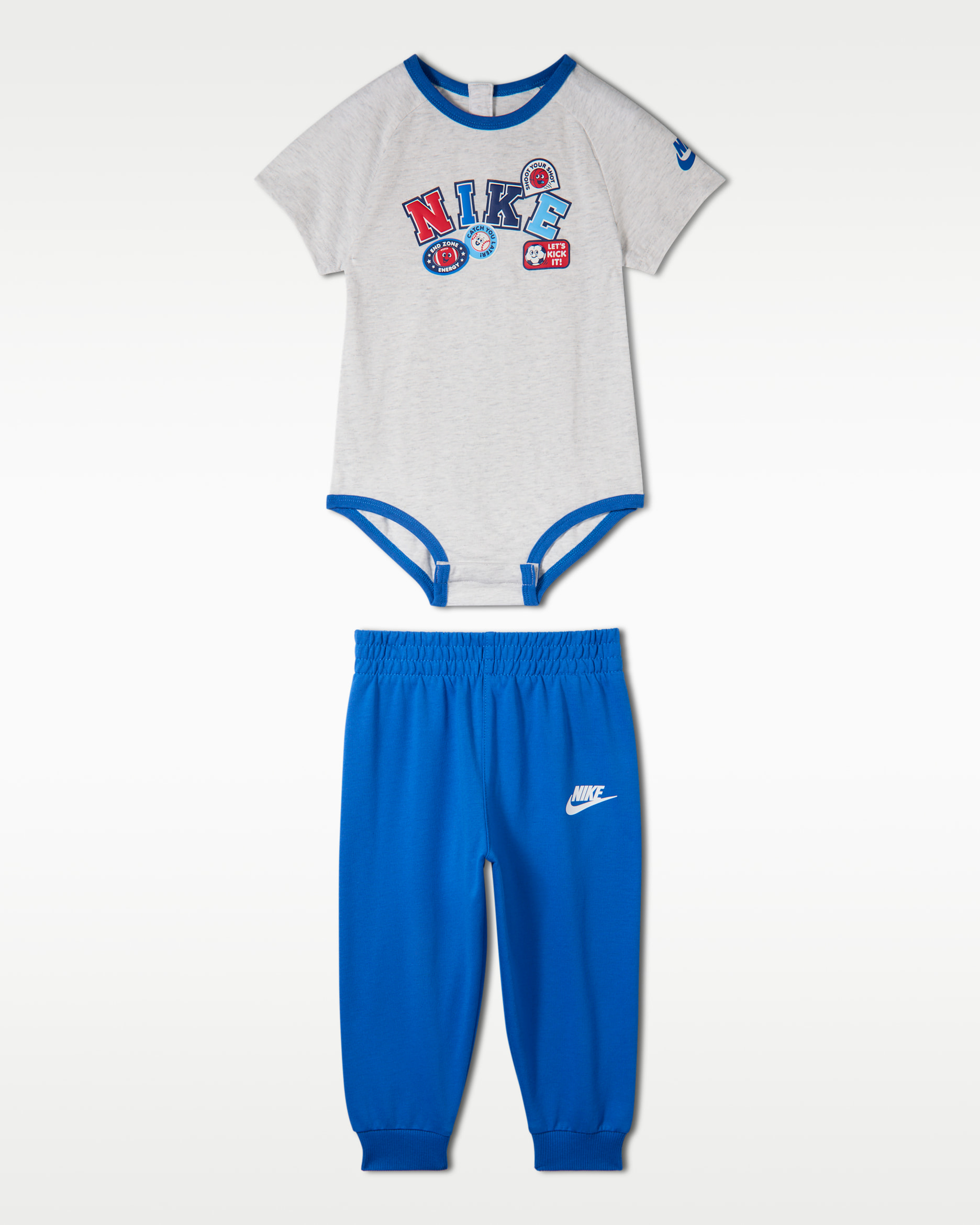 Nike Baby (6-9M) Bodysuit and Pants Set - Game Royal