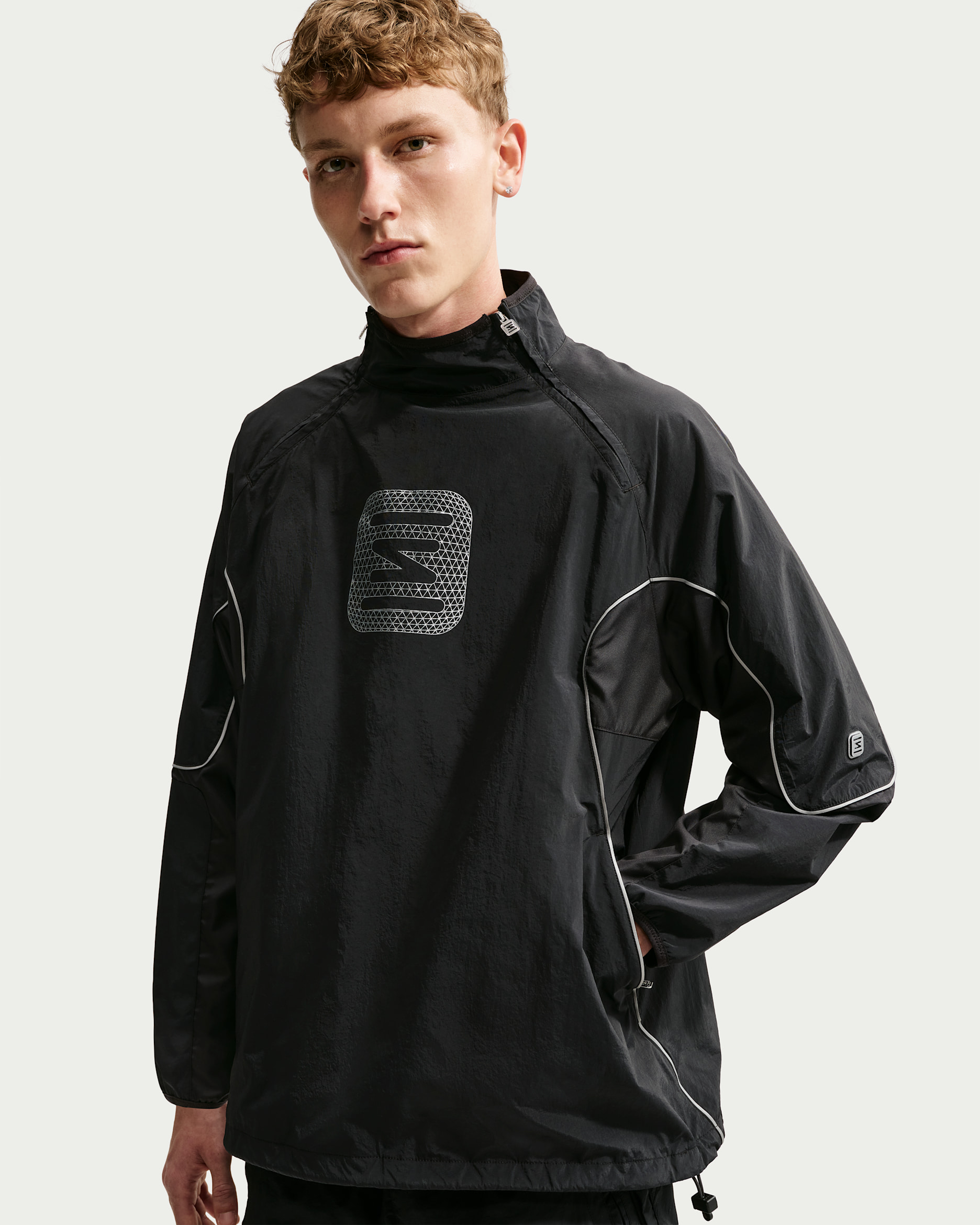 Nike Sportswear Men's Woven Jacket - Black/Black