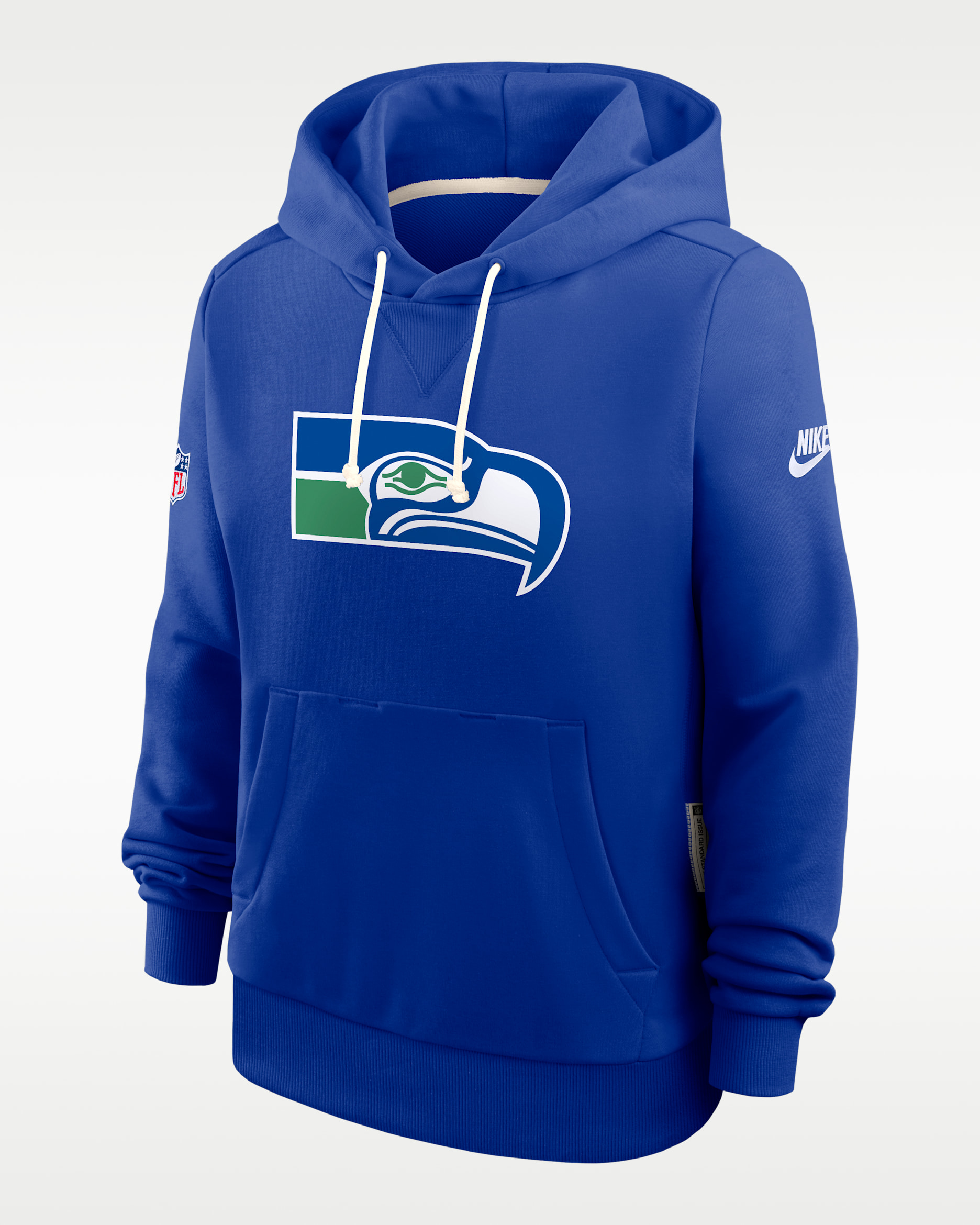 Seattle Seahawks Alt Pack Women's Nike Dri-FIT NFL Pullover Hoodie - Royal