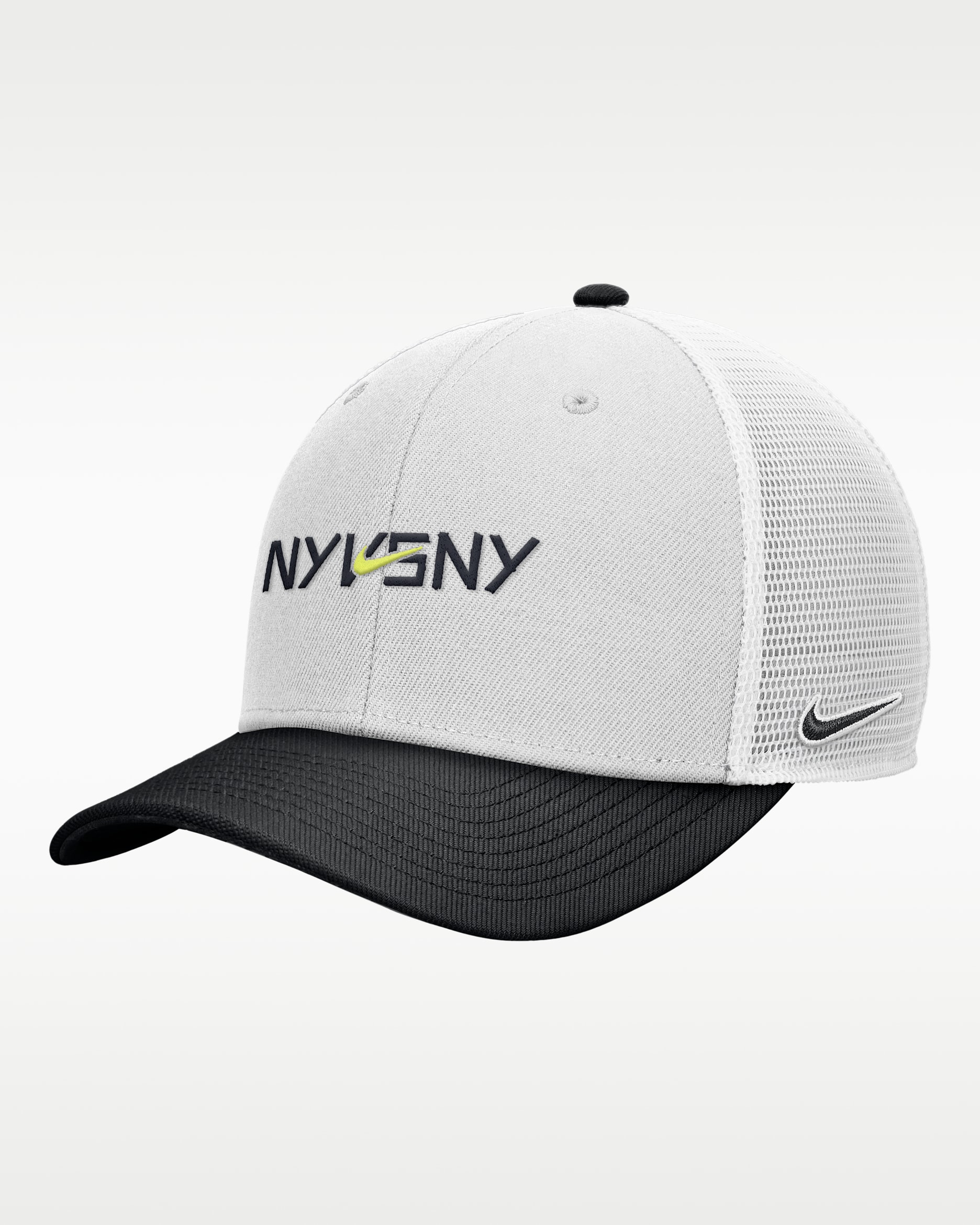 Nike Rise "NY vs. NY" Structured A-Frame Cap - White
