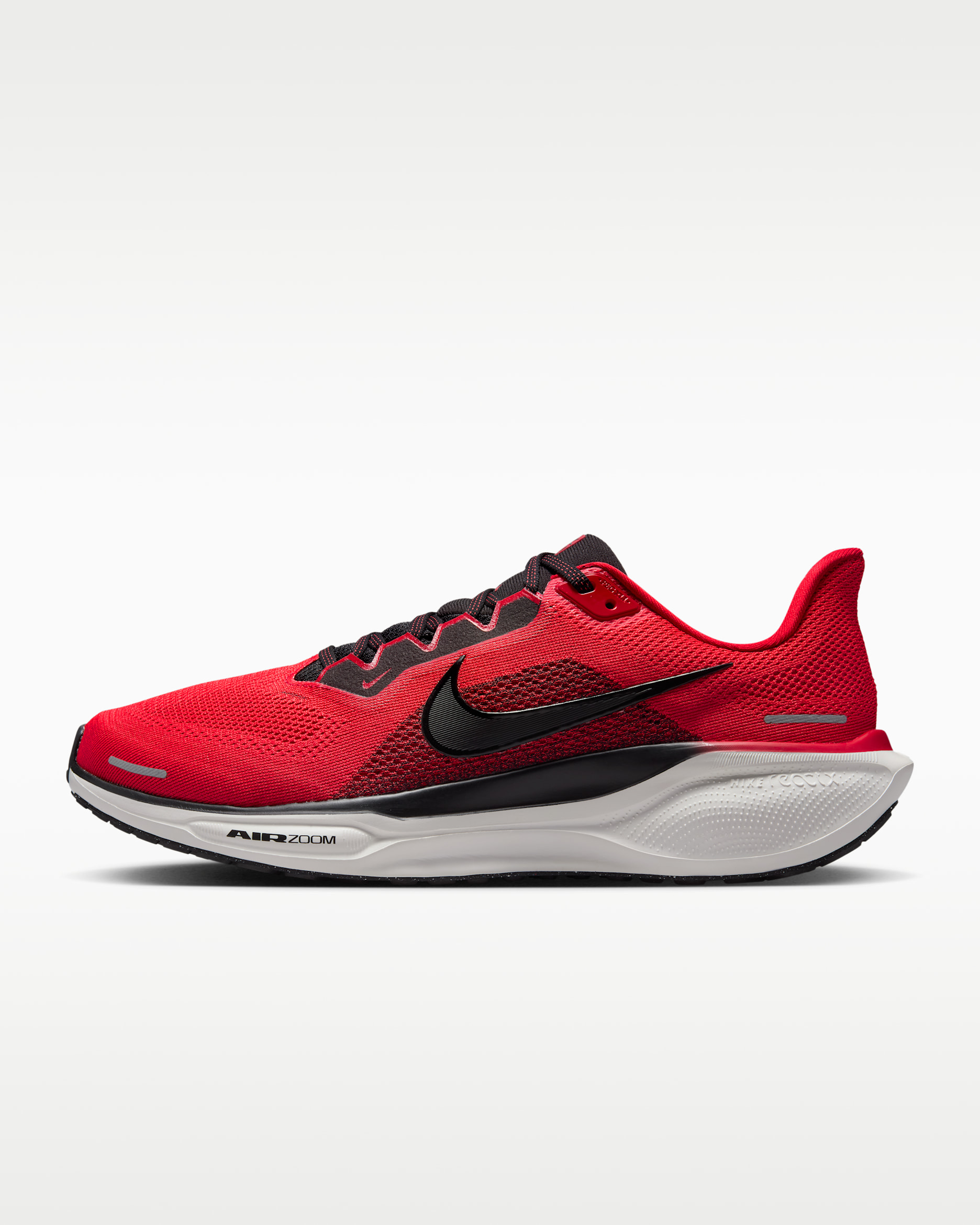 Tenis de correr en pavimento para hombre Nike Pegasus 41 - Rojo universitario/Carmesí claro/Blanco cumbre/Negro