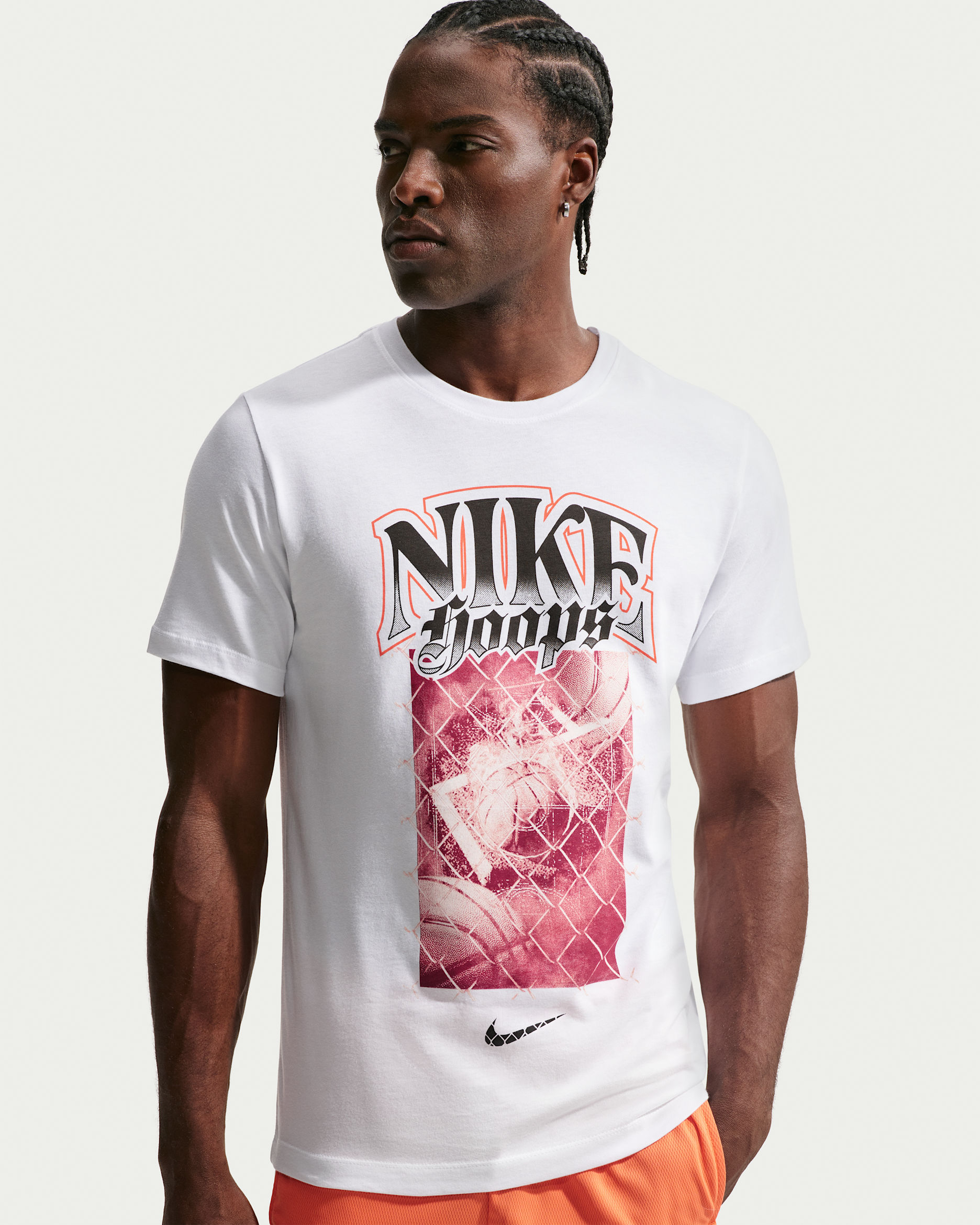 Nike Club Men's Basketball T-Shirt - White