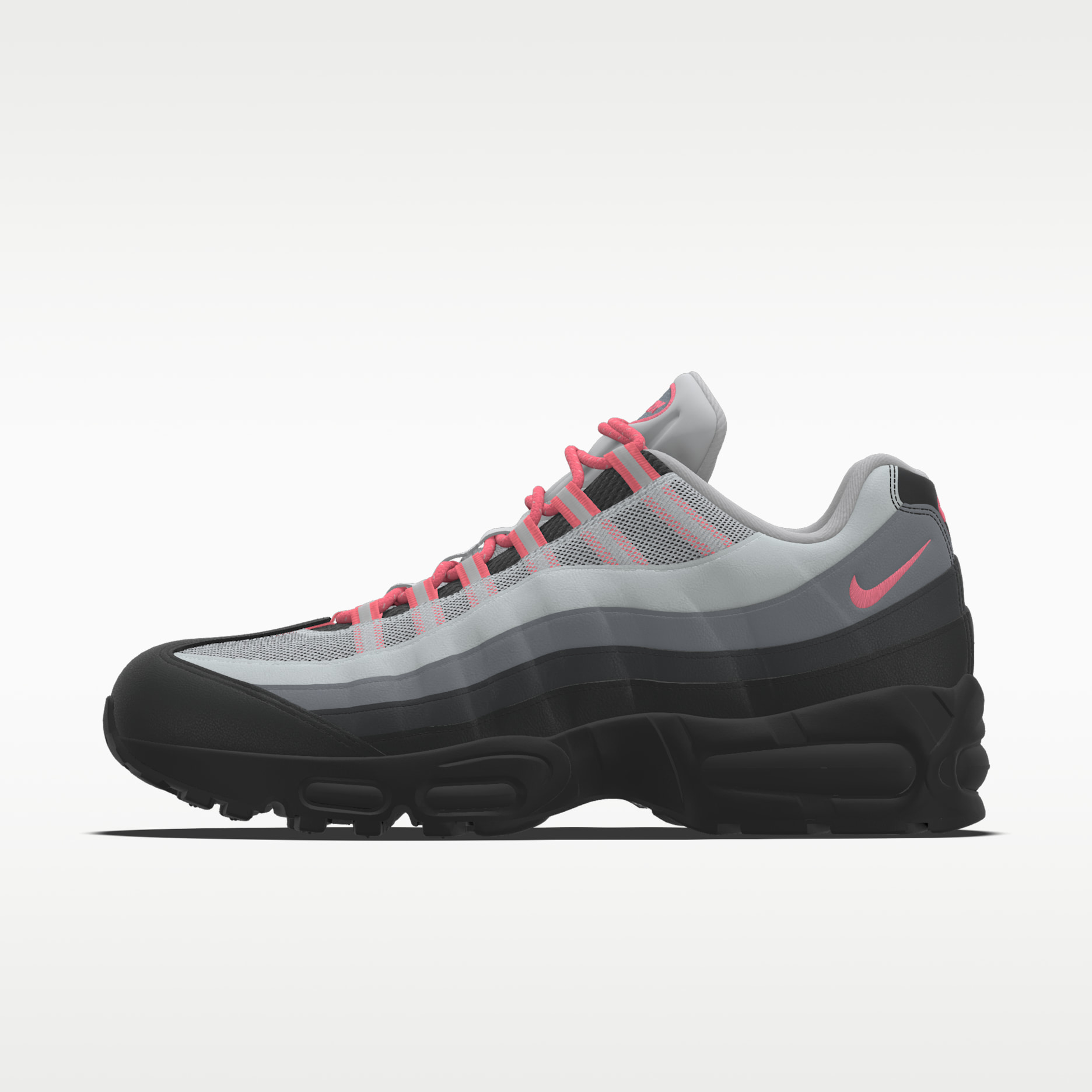 Nike Air Max 95 Big Bubble By You Women's Custom Shoes - Multi-Colour/Multi-Colour