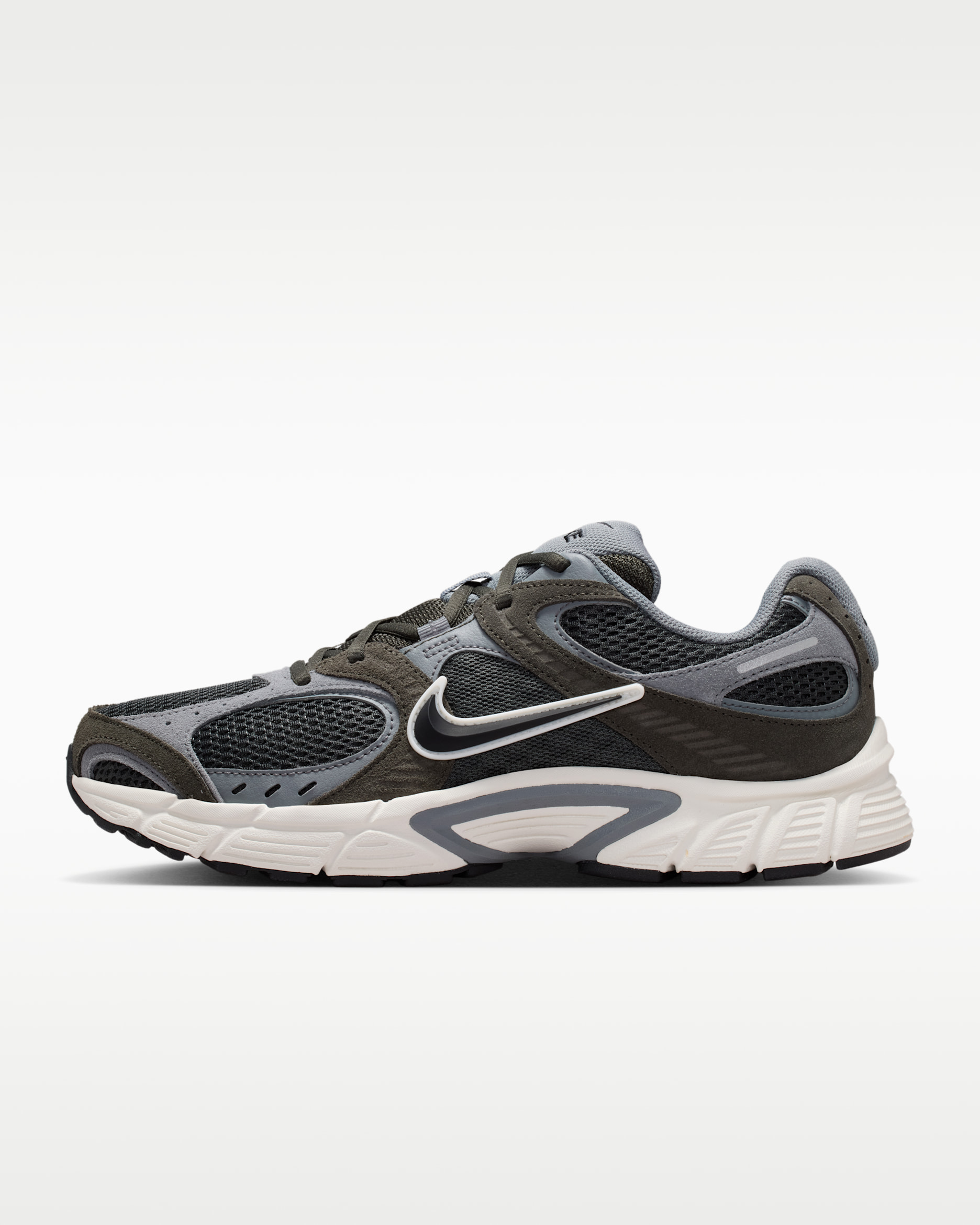 Scarpa in pelle scamosciata Nike V5 RNR – Uomo - Antracite/Cool Grey/Newsprint/Nero
