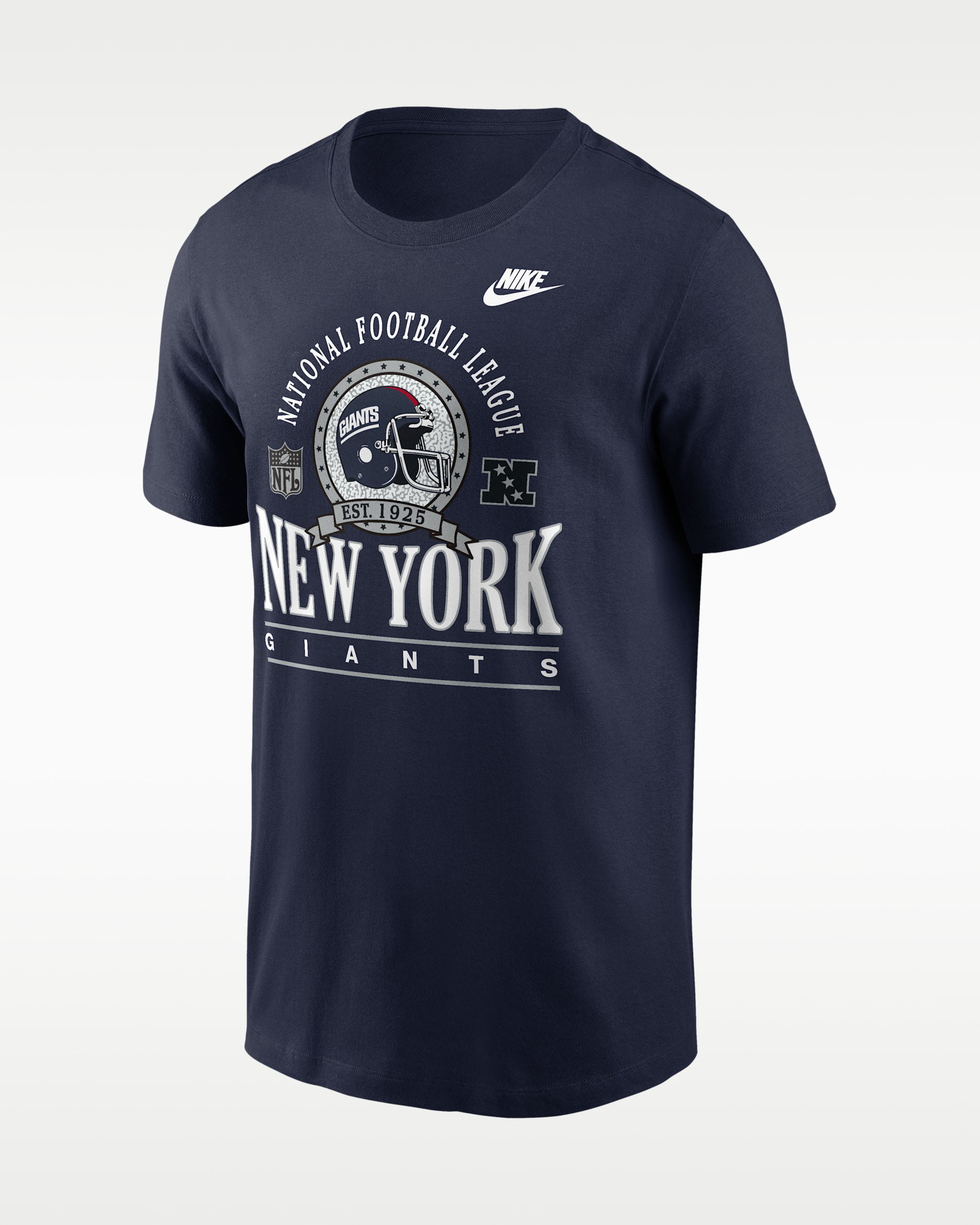 New York Giants Rewind Essential Men's Nike NFL T-Shirt - Navy
