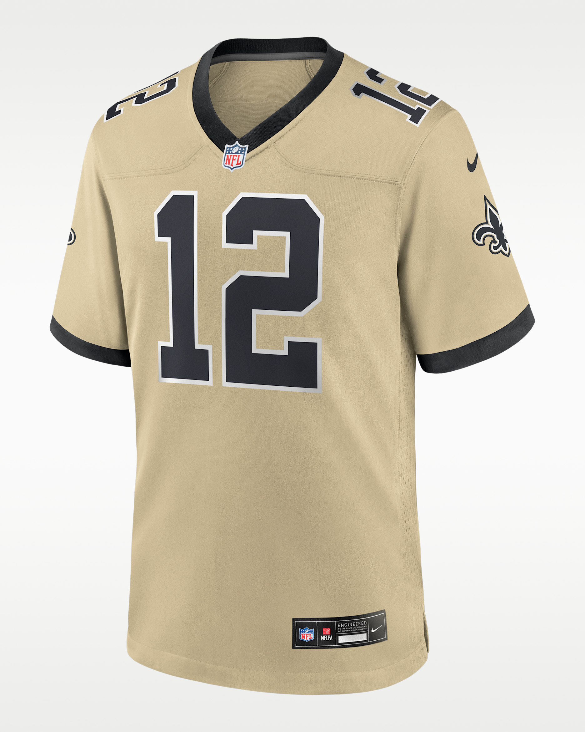Chris Olave New Orleans Saints Men's Nike NFL Game Jersey - Yellow
