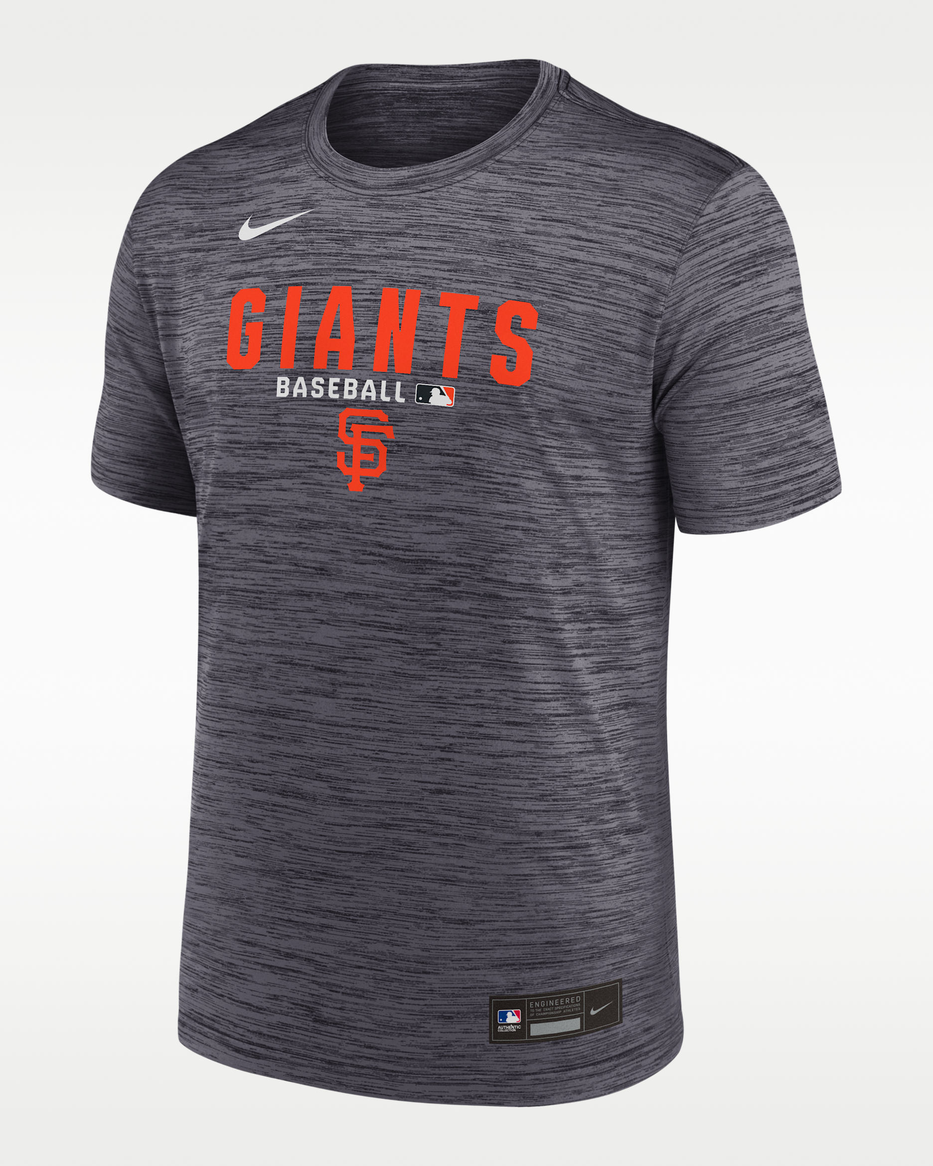 San Francisco Giants Authentic Collection Men's Nike Dri-FIT MLB T-Shirt - Black