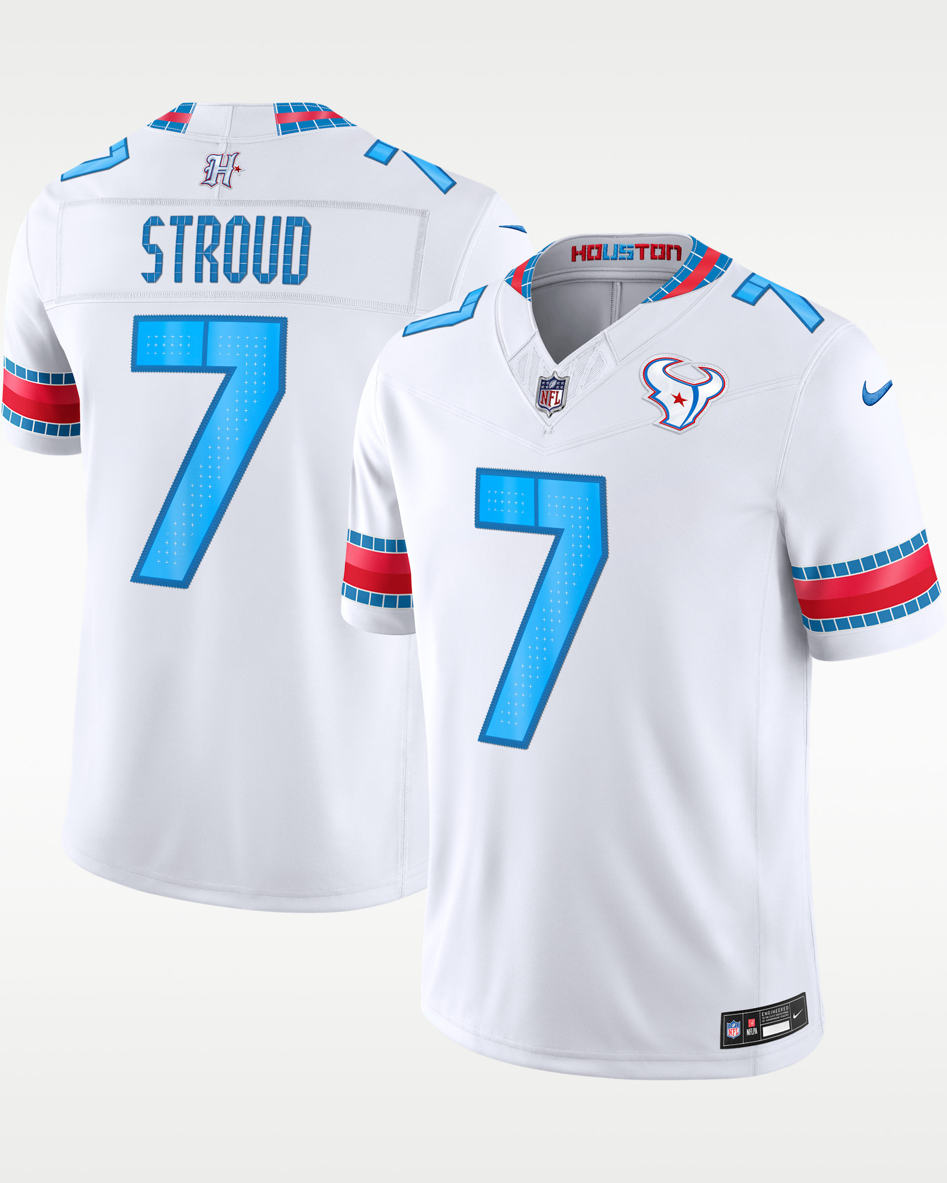 C.J. Stroud Houston Texans Rivalries Collection Men's Nike Dri-FIT NFL Limited Jersey - White