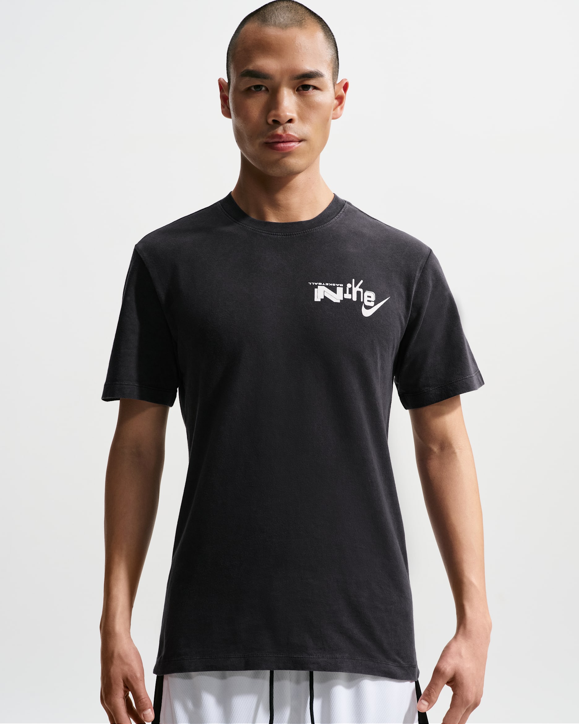 ナイキ メンズ バスケットボール Tシャツ - ブラック