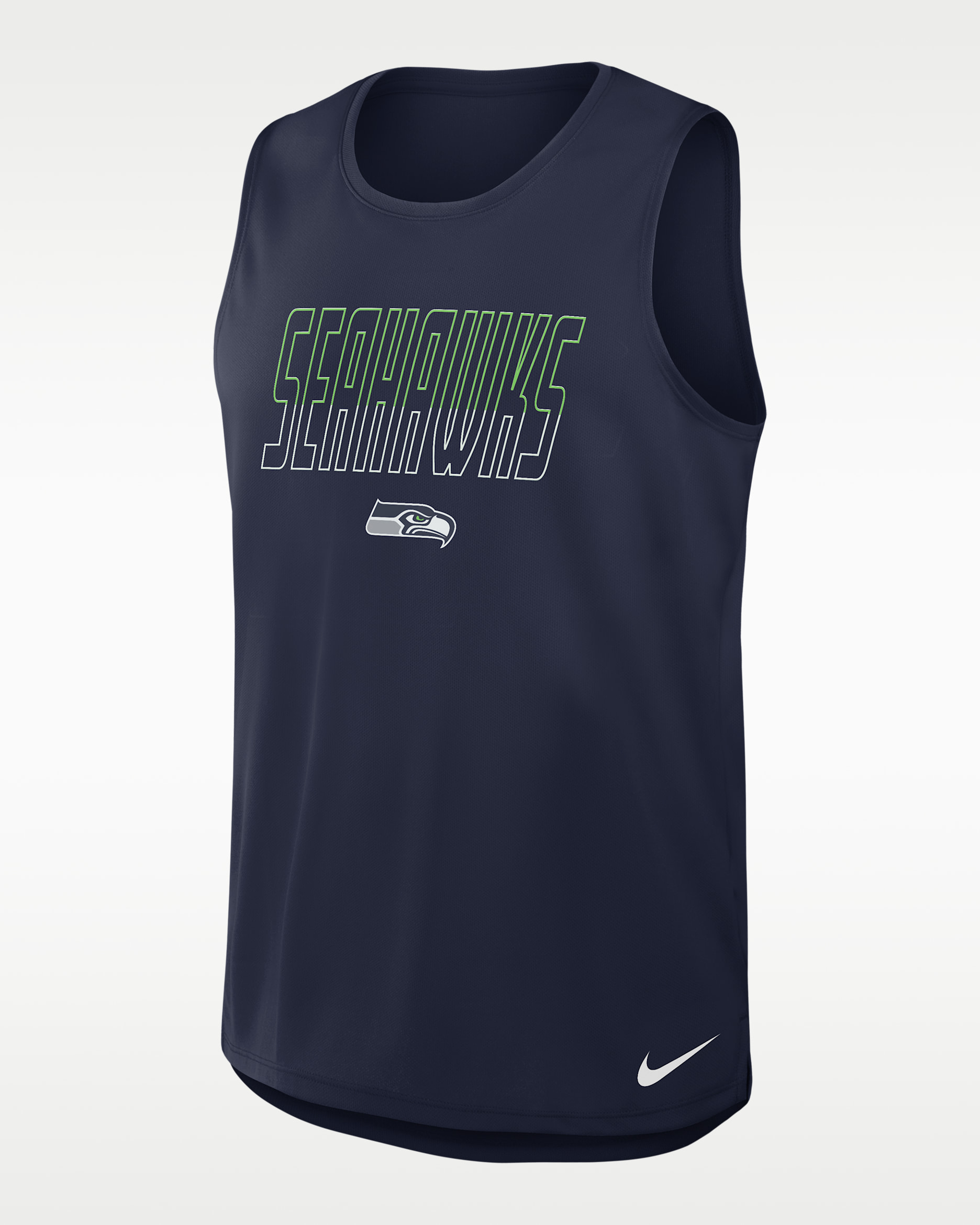 Seattle Seahawks Men's Nike Dri-FIT NFL Tank Top - Navy