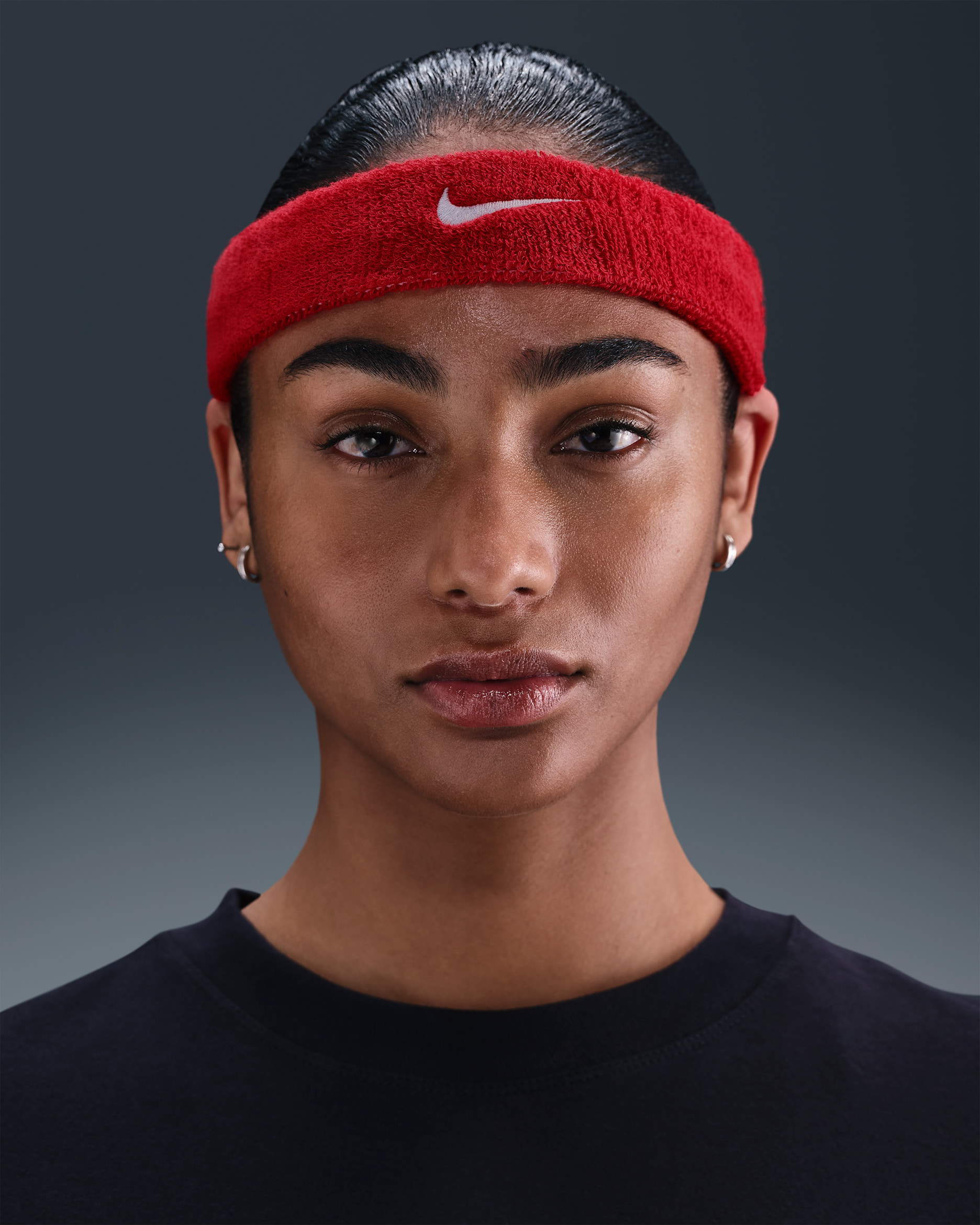 Nike Swoosh Classic Headband - University Red/White