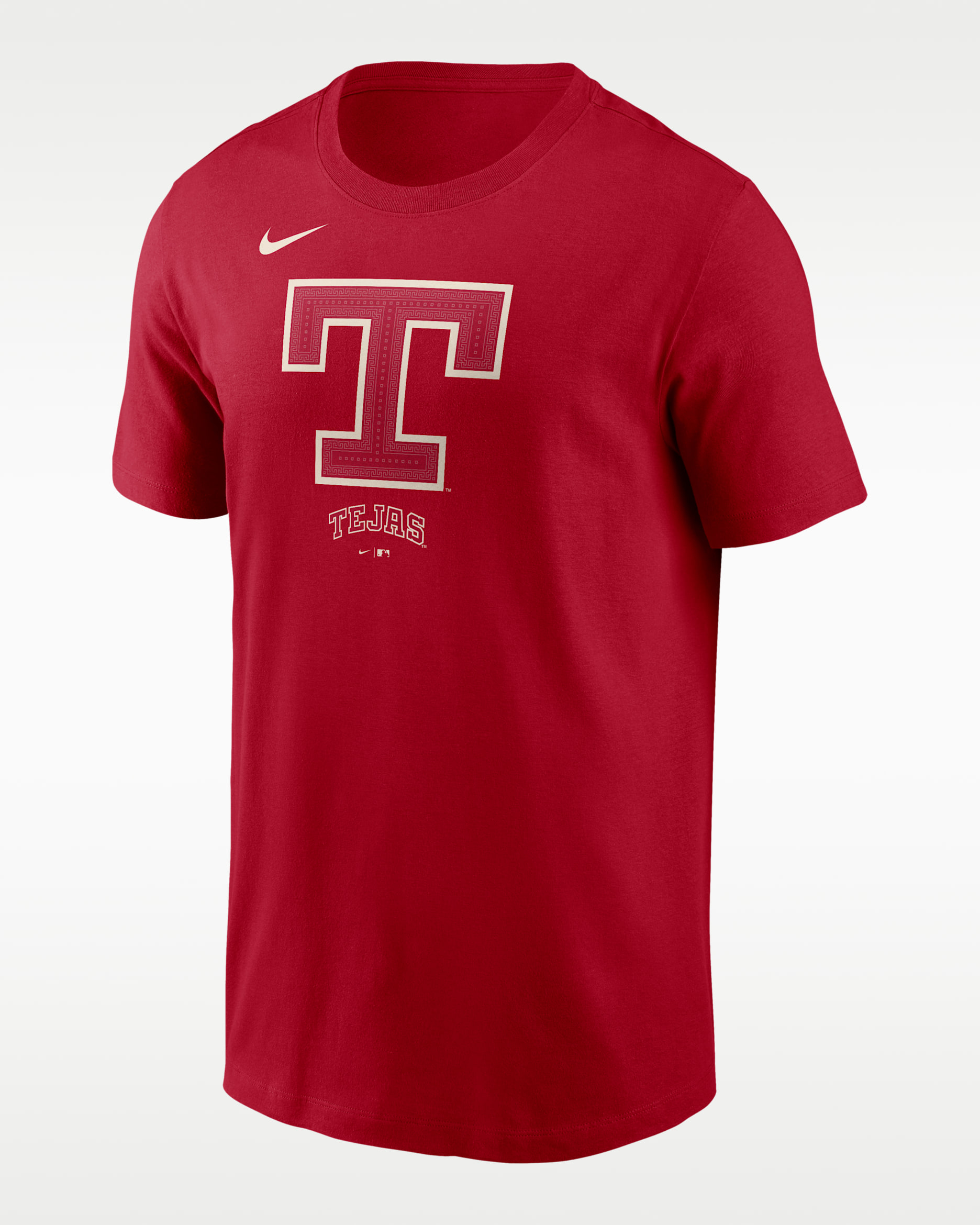 Texas Rangers City Connect Large Logo Men's Nike MLB T-Shirt - Red