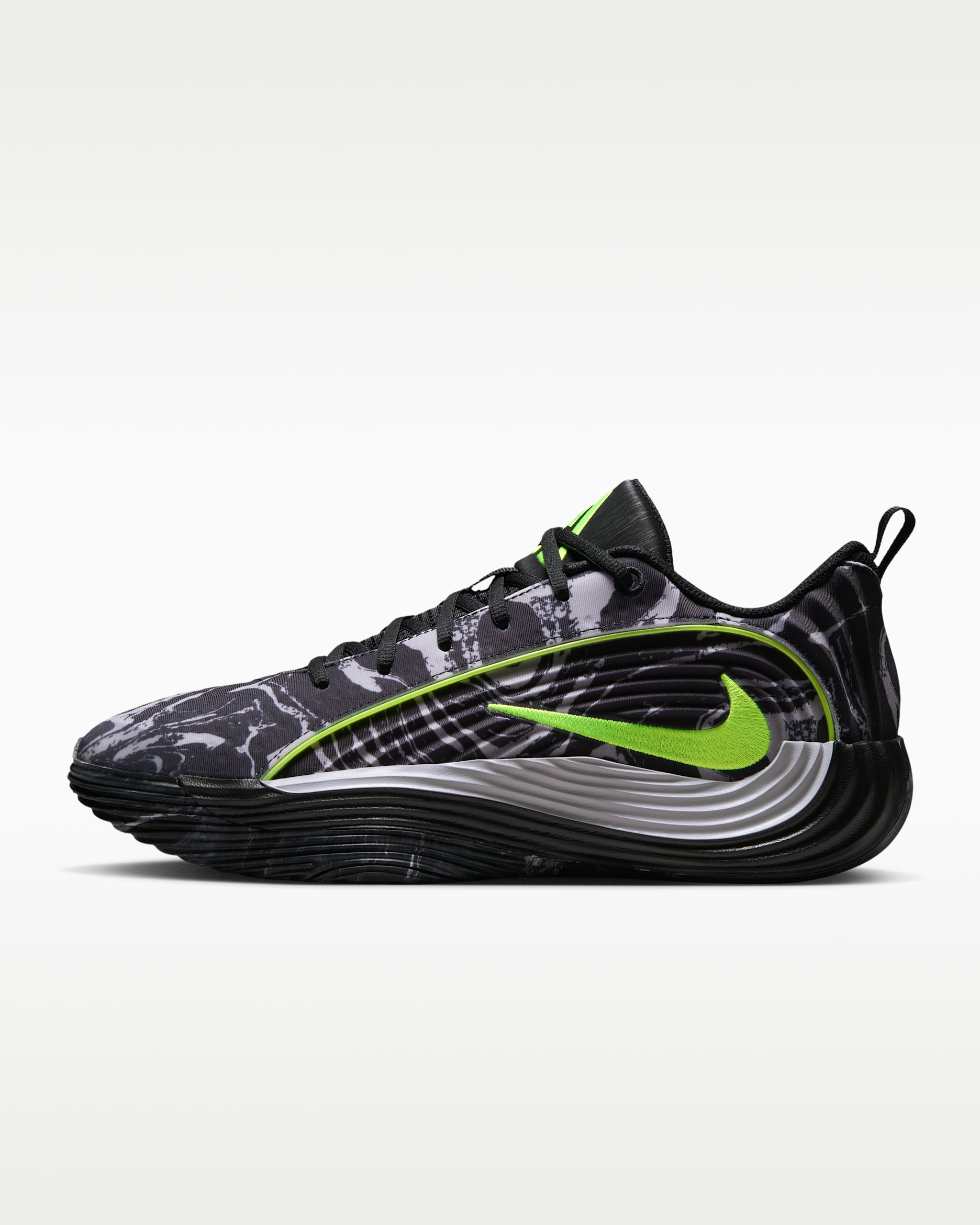Giannis Immortality 5 Basketball Shoes - Black/Light Smoke Grey/Volt