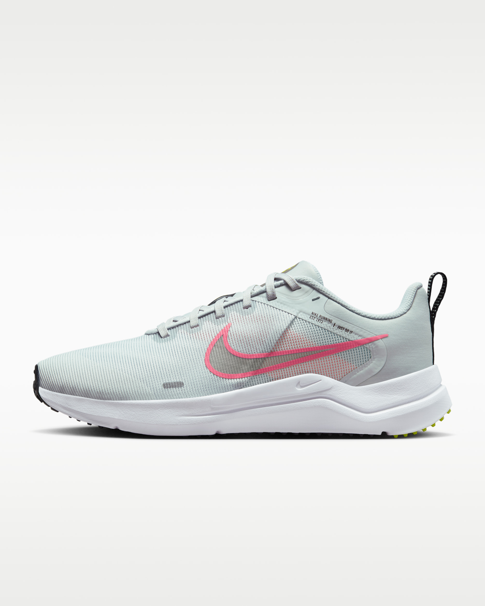 Nike Downshifter 12 Women's Road Running Shoes - Pure Platinum/White/Sea Coral/Black
