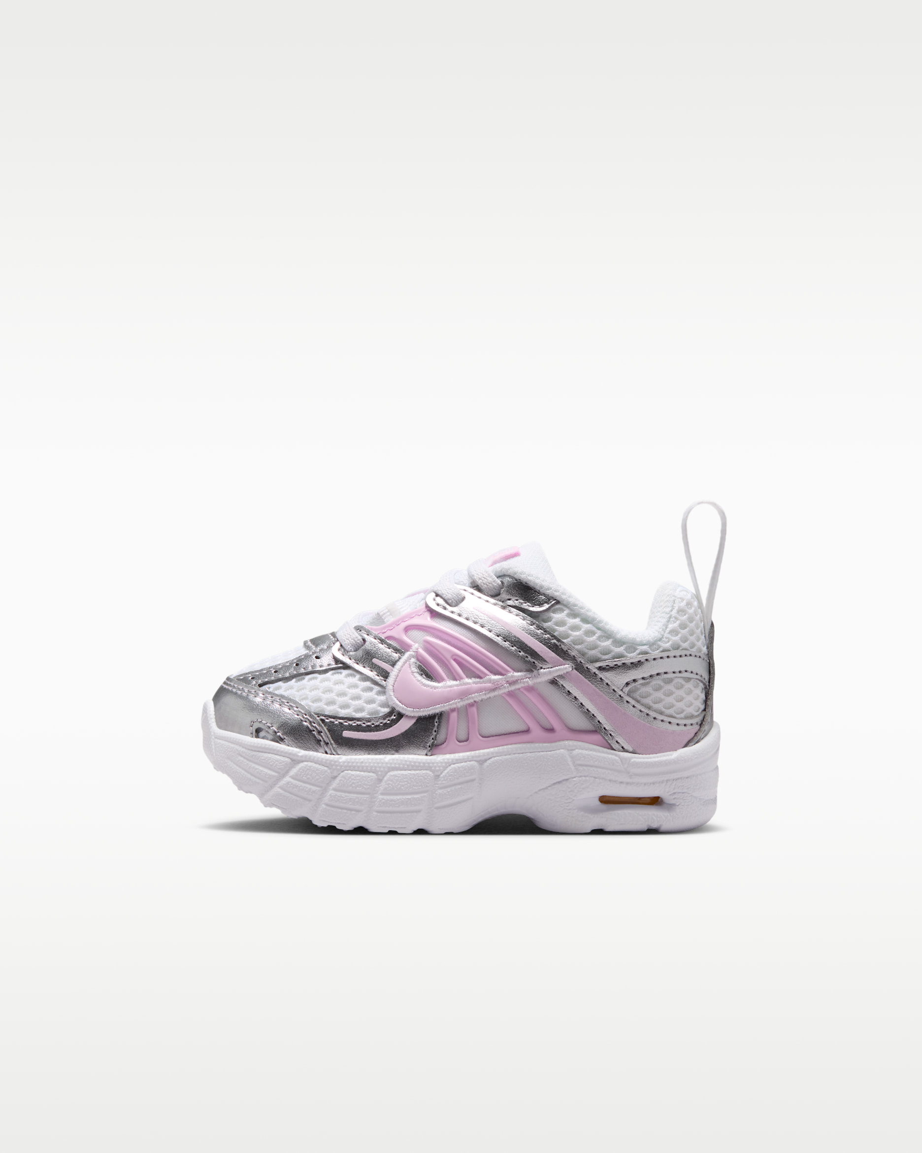 Scarpa Nike Air Max Moto 2K – Bebè e bimbo/a - Bianco/Pure Platinum/Argento metallizzato/Pink Foam