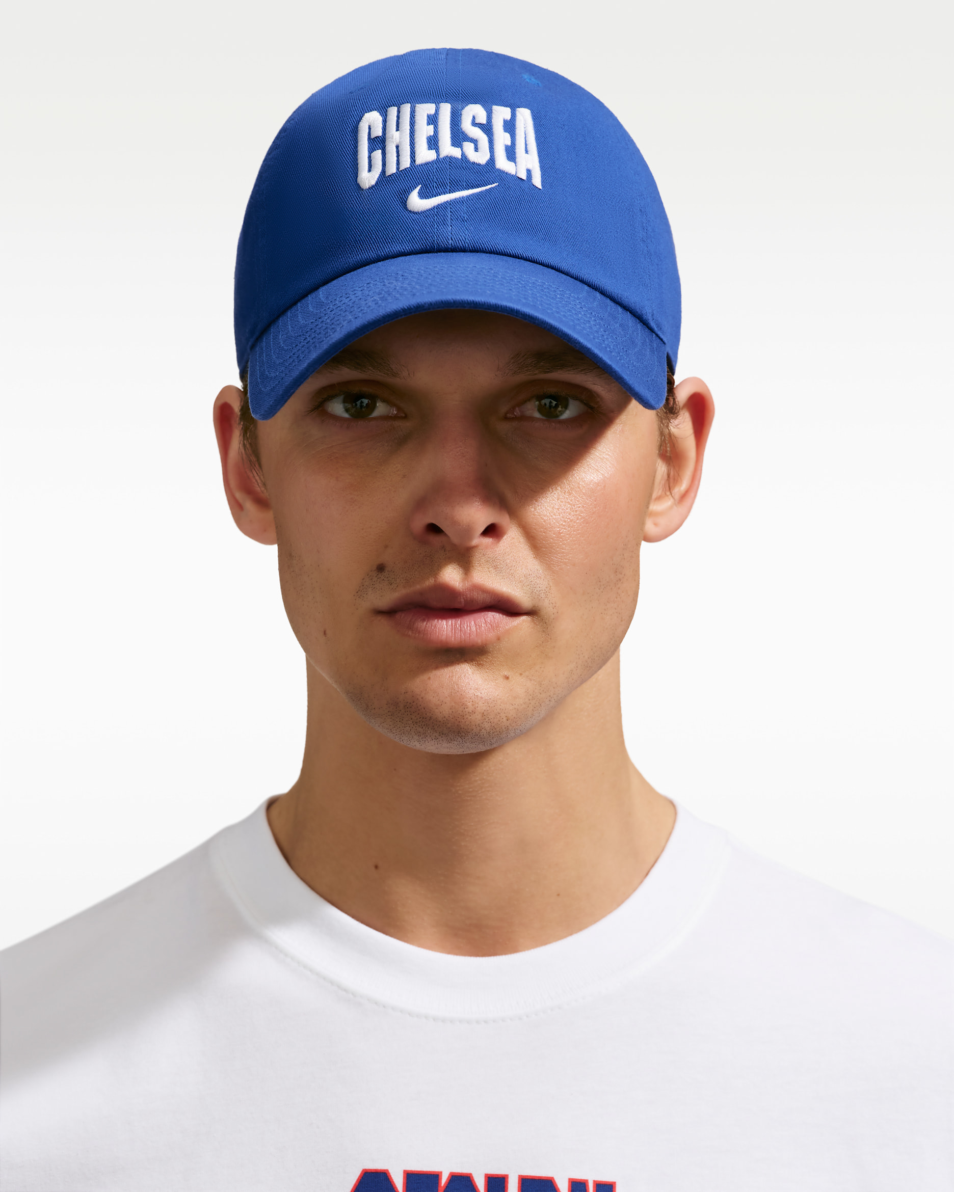 Chelsea 25/26 Nike Club Cap 6P - Rush Blue/White
