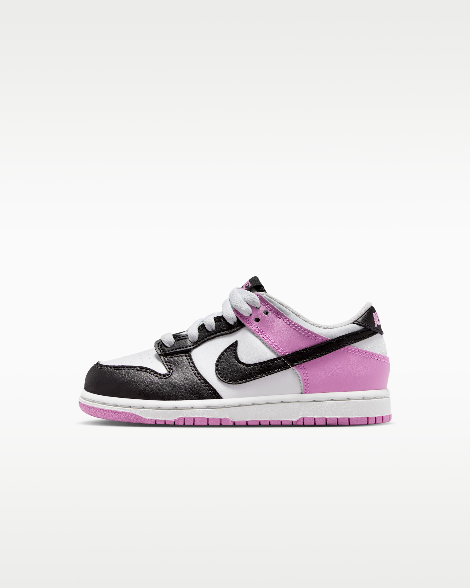 Chaussure Nike Dunk Low pour enfant - Off White/Light Magenta/Noir