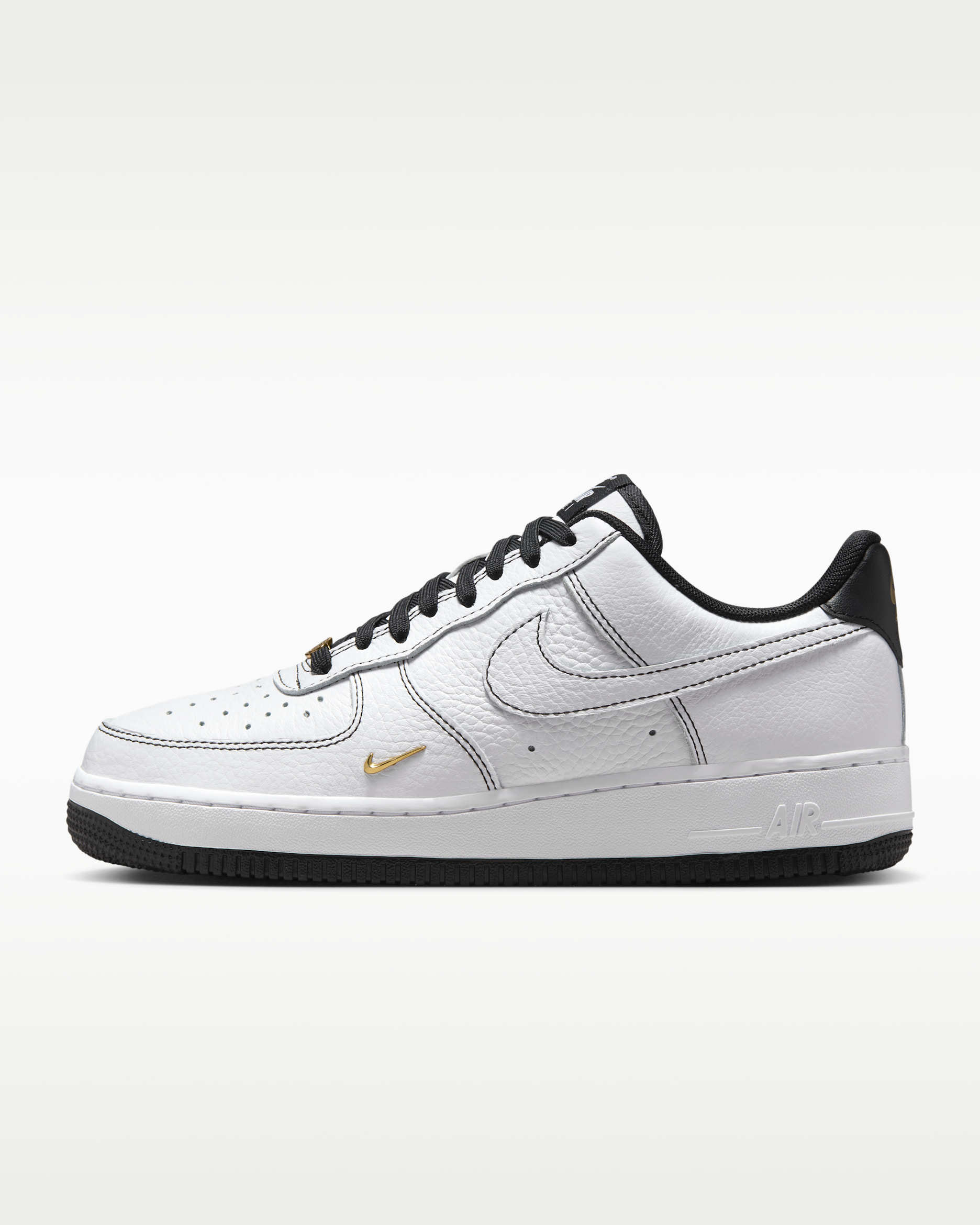Nike Air Force 1 '07 Mini Jewel Women's Shoes - White/Metallic Gold/Black
