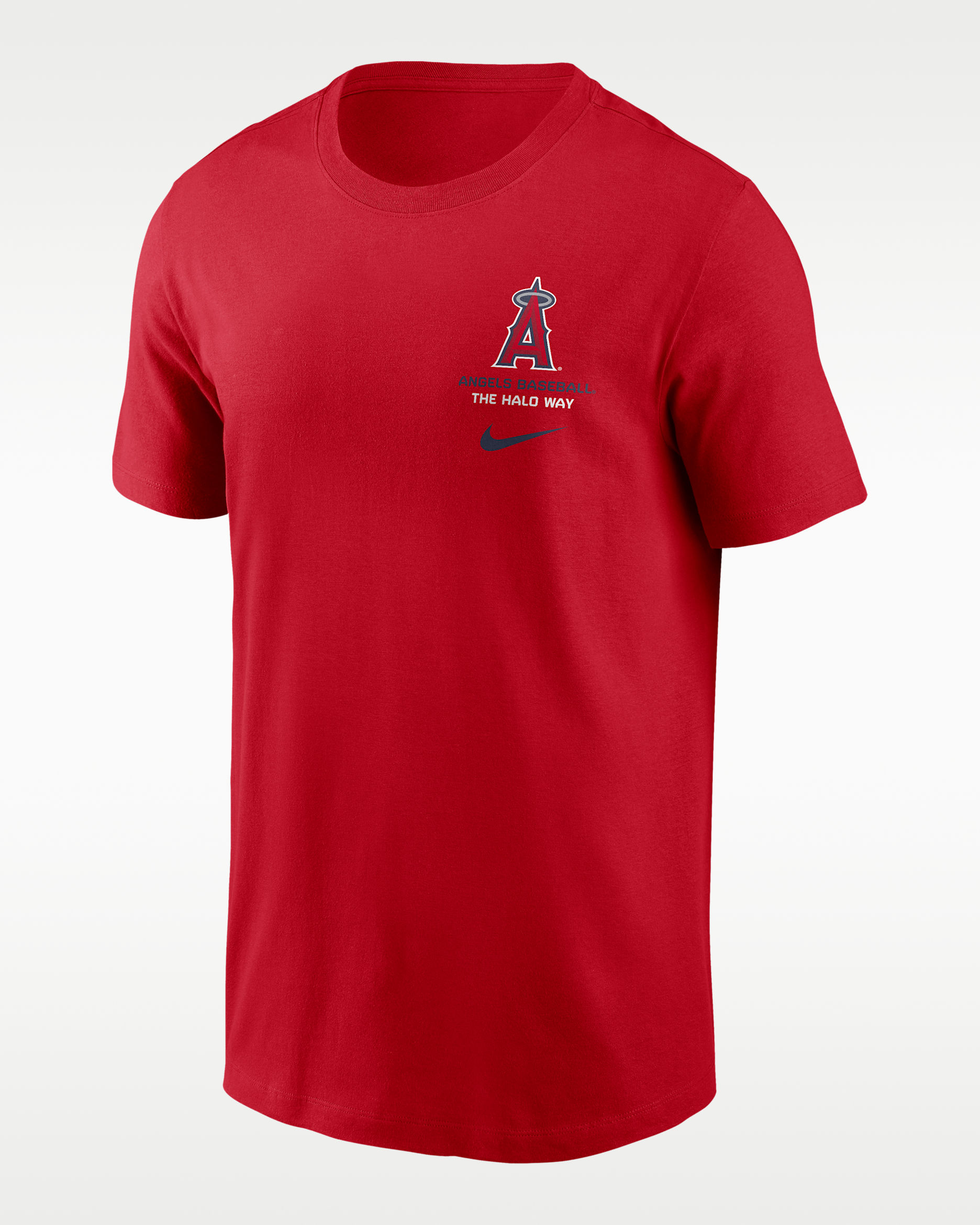 Los Angeles Angels 2-Hit Men's Nike MLB T-Shirt - Red