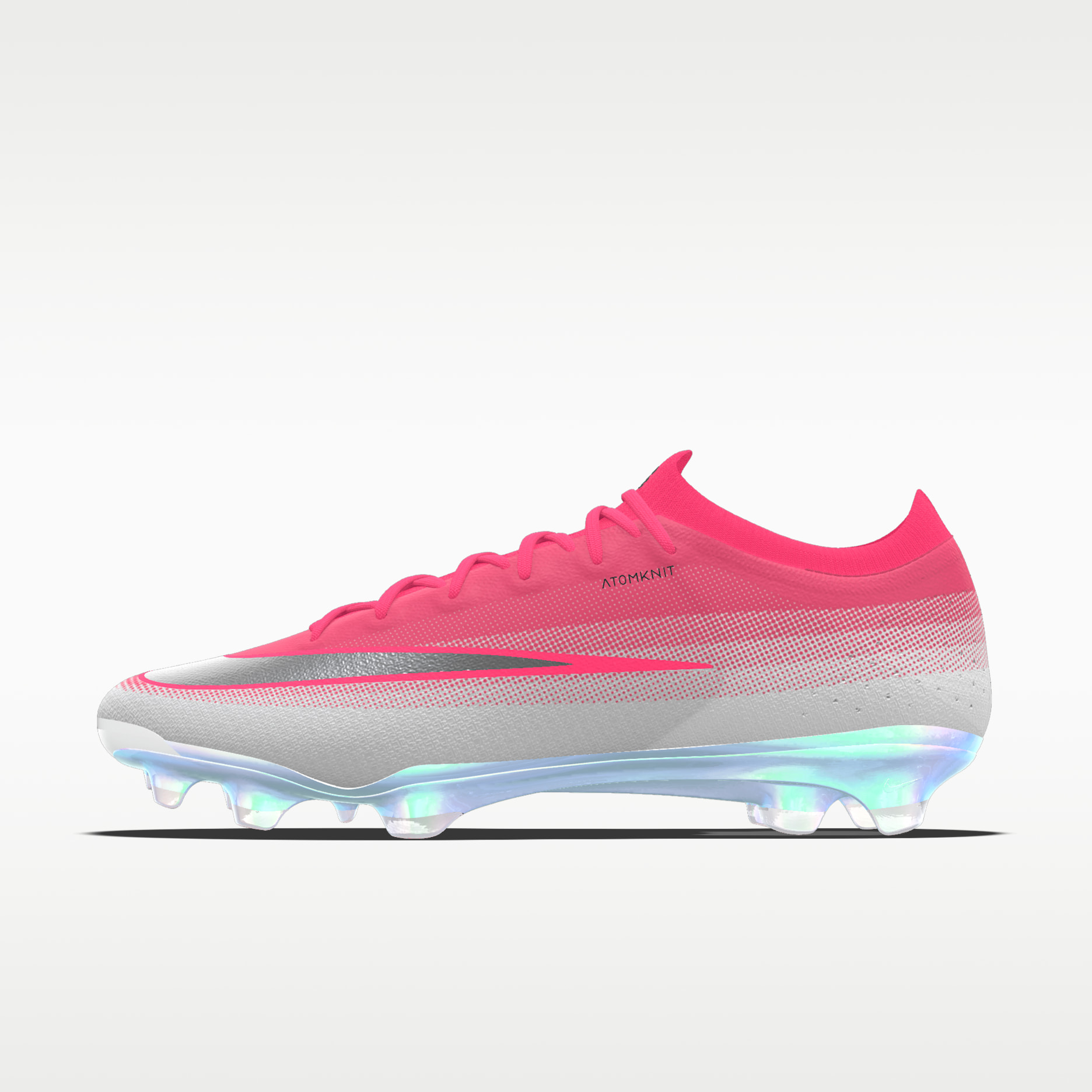 Nike Mercurial Vapor 17 Elite By You Custom Firm-Ground Low-Top Football Boots - Bright Crimson/White