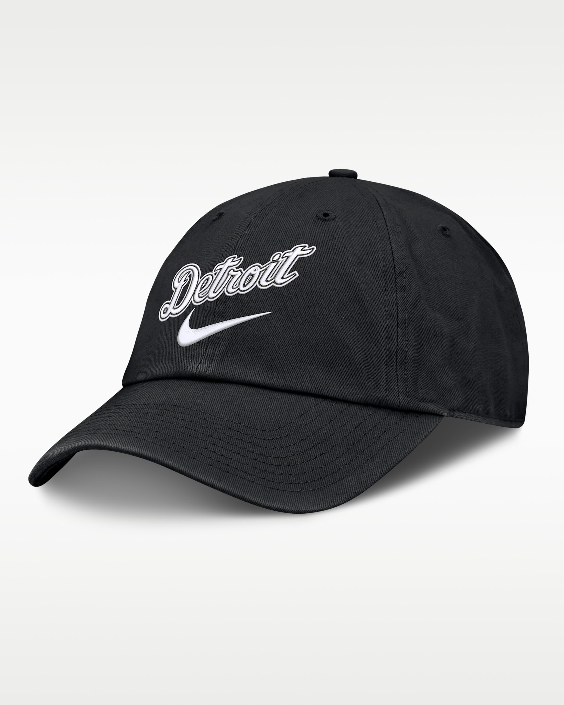 Detroit Tigers Primetime Club Men's Nike MLB Unstructured Adjustable Hat - Black