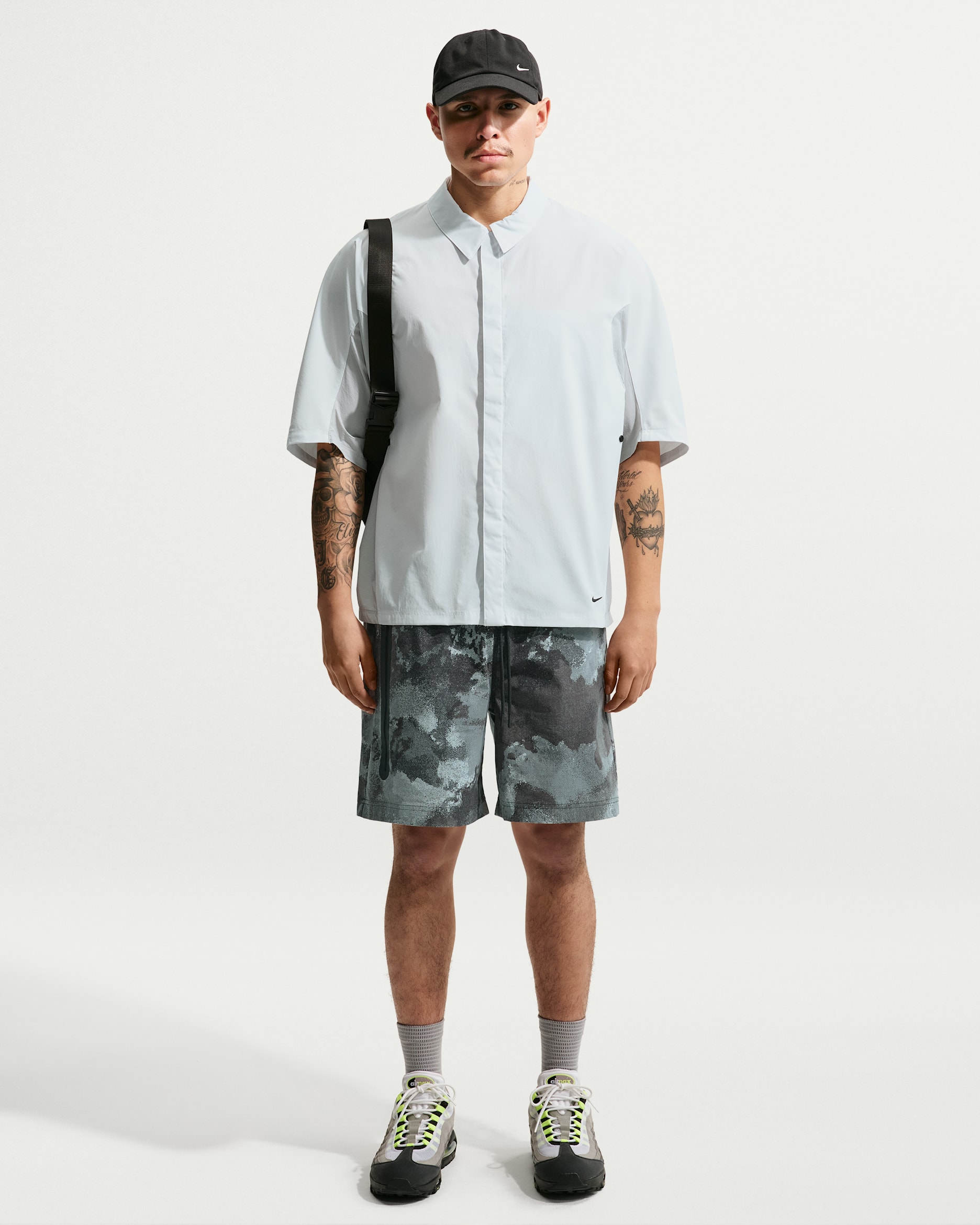 Short tissé Dri-FIT Nike Tech pour homme - Noir/Noir