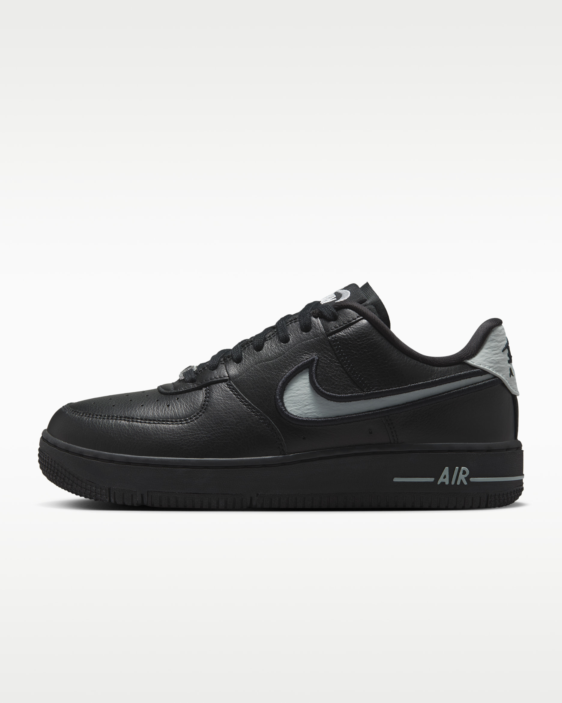 Nike Air Force 1 Dance Women's Shoes - Black/Black/Metallic Silver