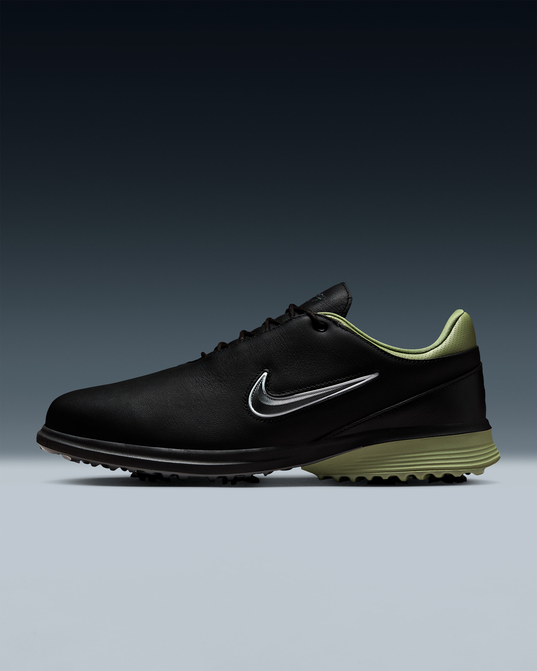 Tenis de golf Nike Victory Tour 4 - Negro/Oliva empolvado/Gris hierro