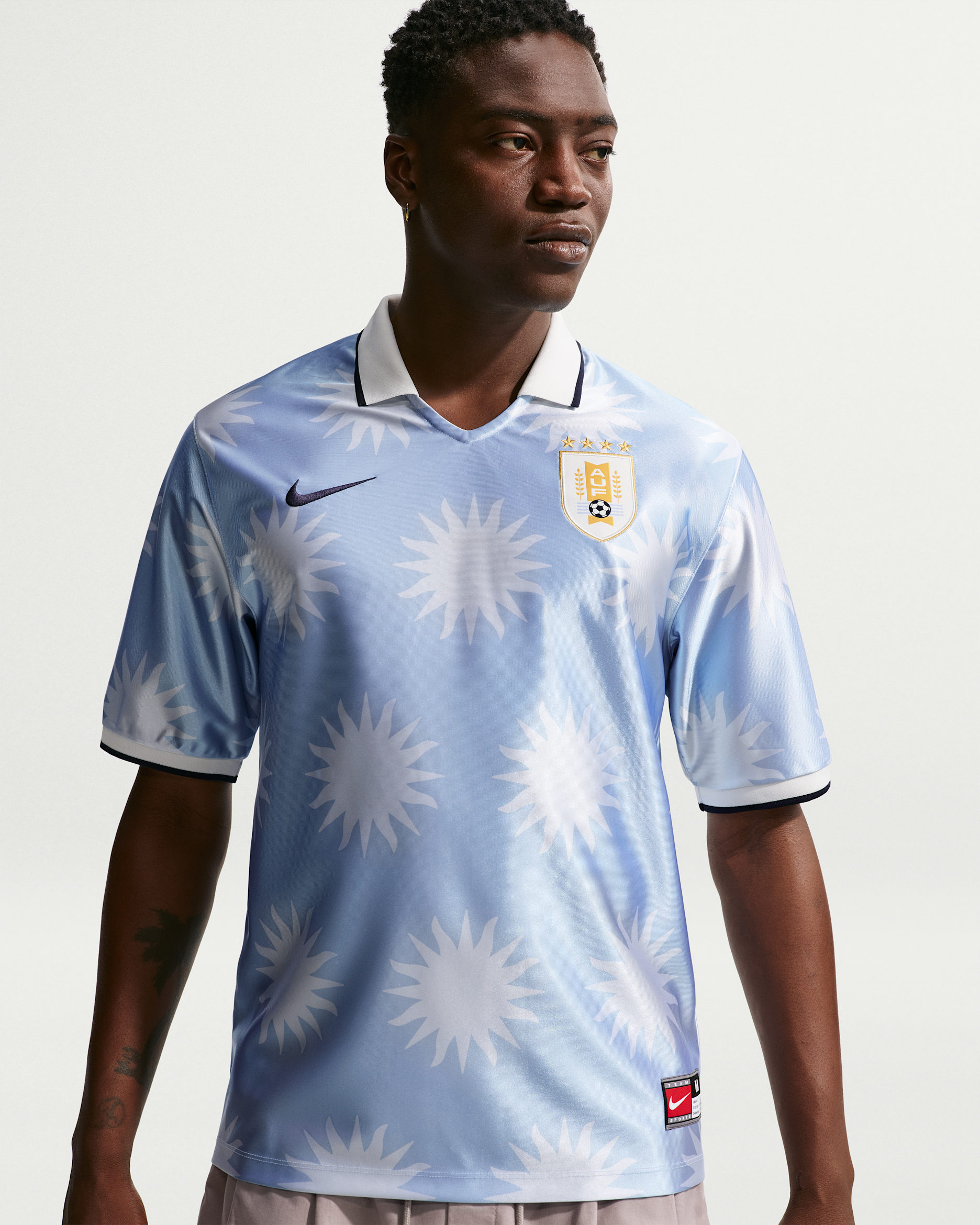 Playera de futbol de manga corta Nike Dri-FIT Uruguay Energy para hombre - Tinte royal/Obsidiana/Obsidiana