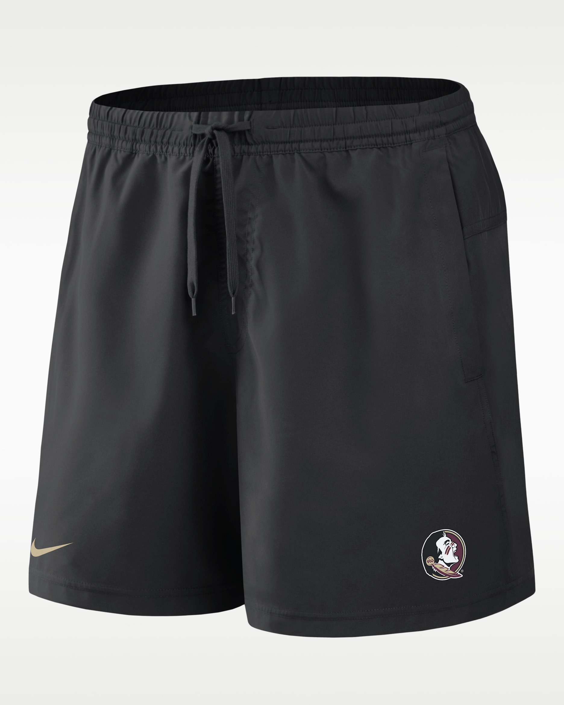 Florida State Primetime Primary Logo Men's Nike Dri-FIT College Form Shorts - Black