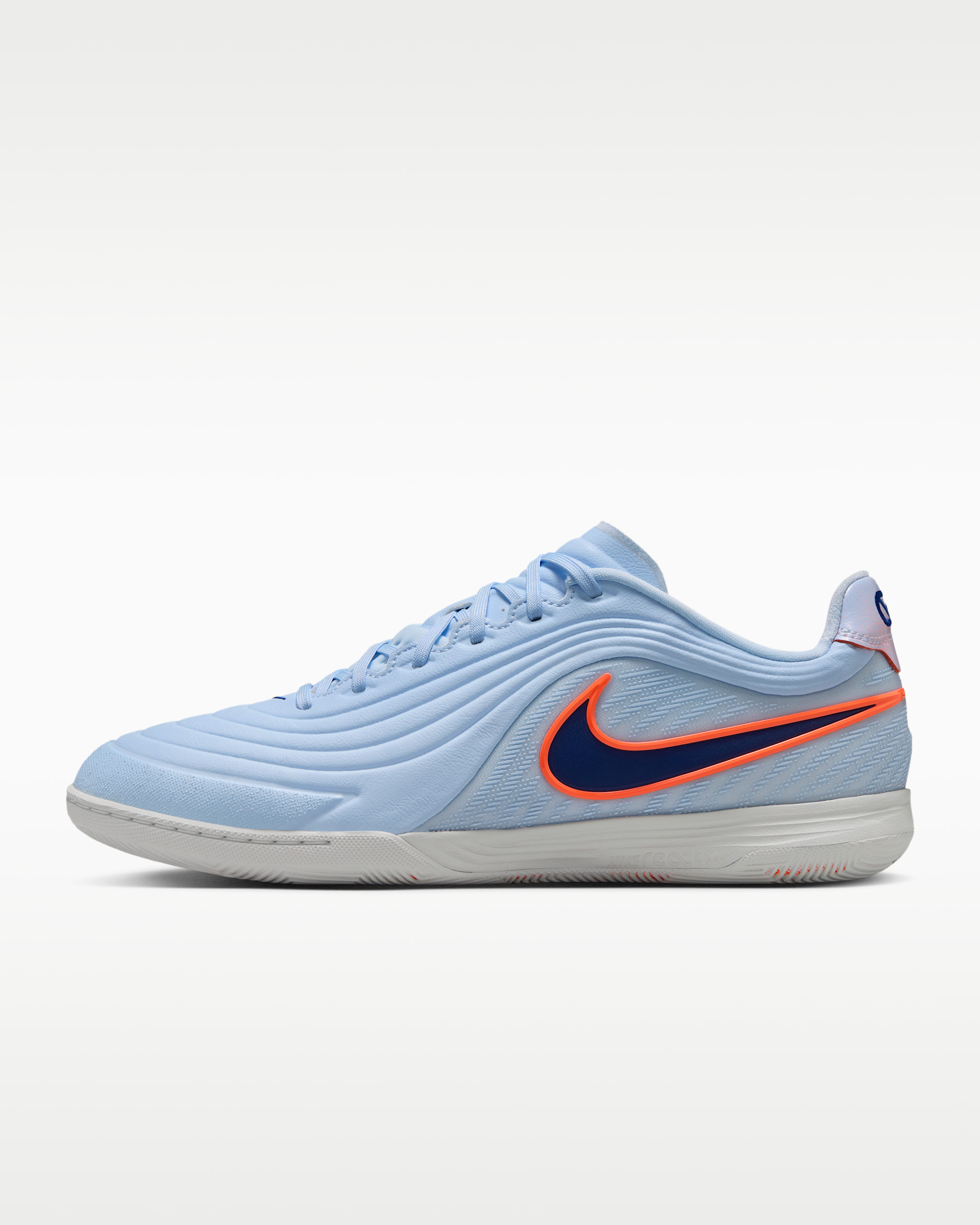 Nike Tiempo Reactgato 體育館/路面低筒足球鞋 - Hydrogen Blue/Coconut Milk