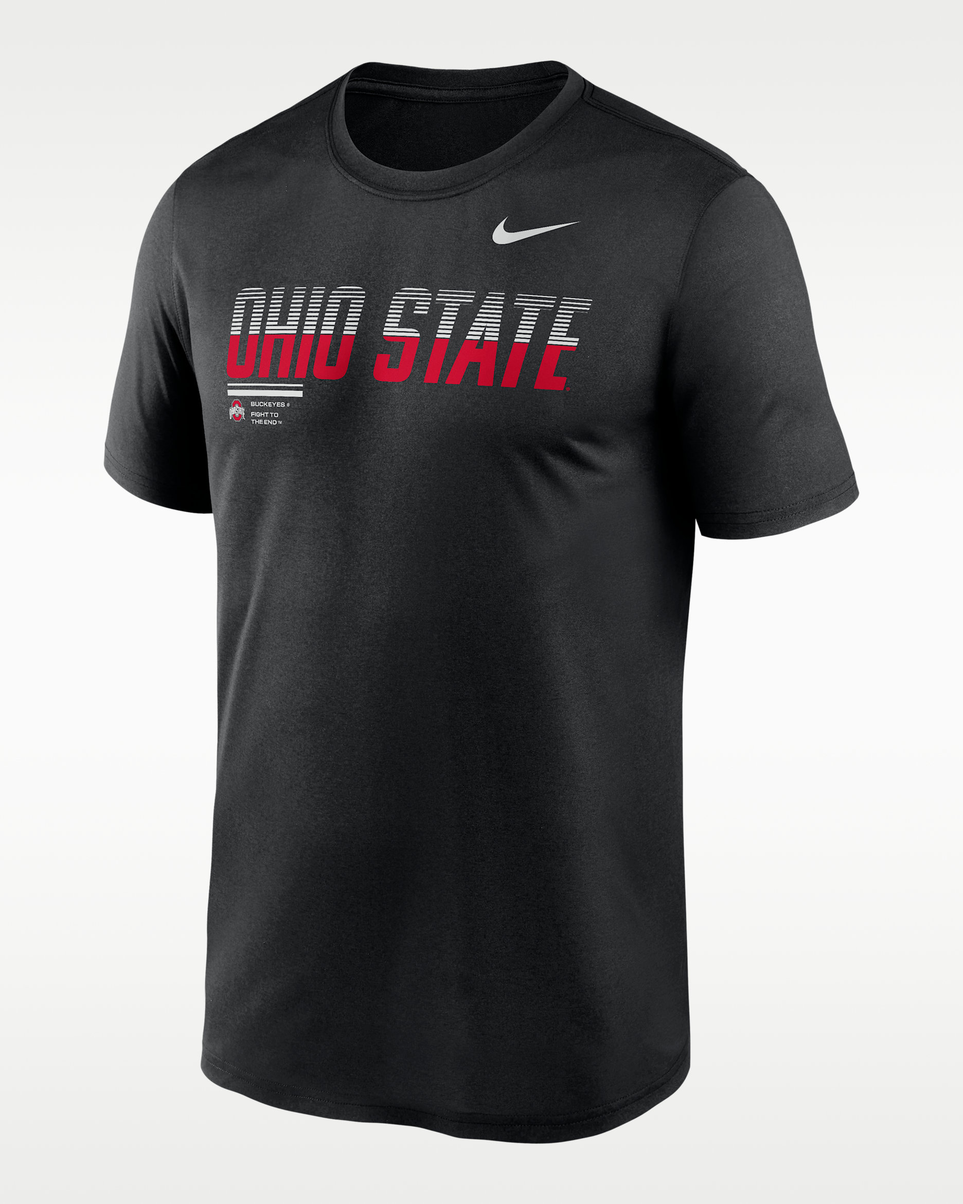 Ohio State Sideline Legend Men's Nike Dri-FIT College T-Shirt - Black