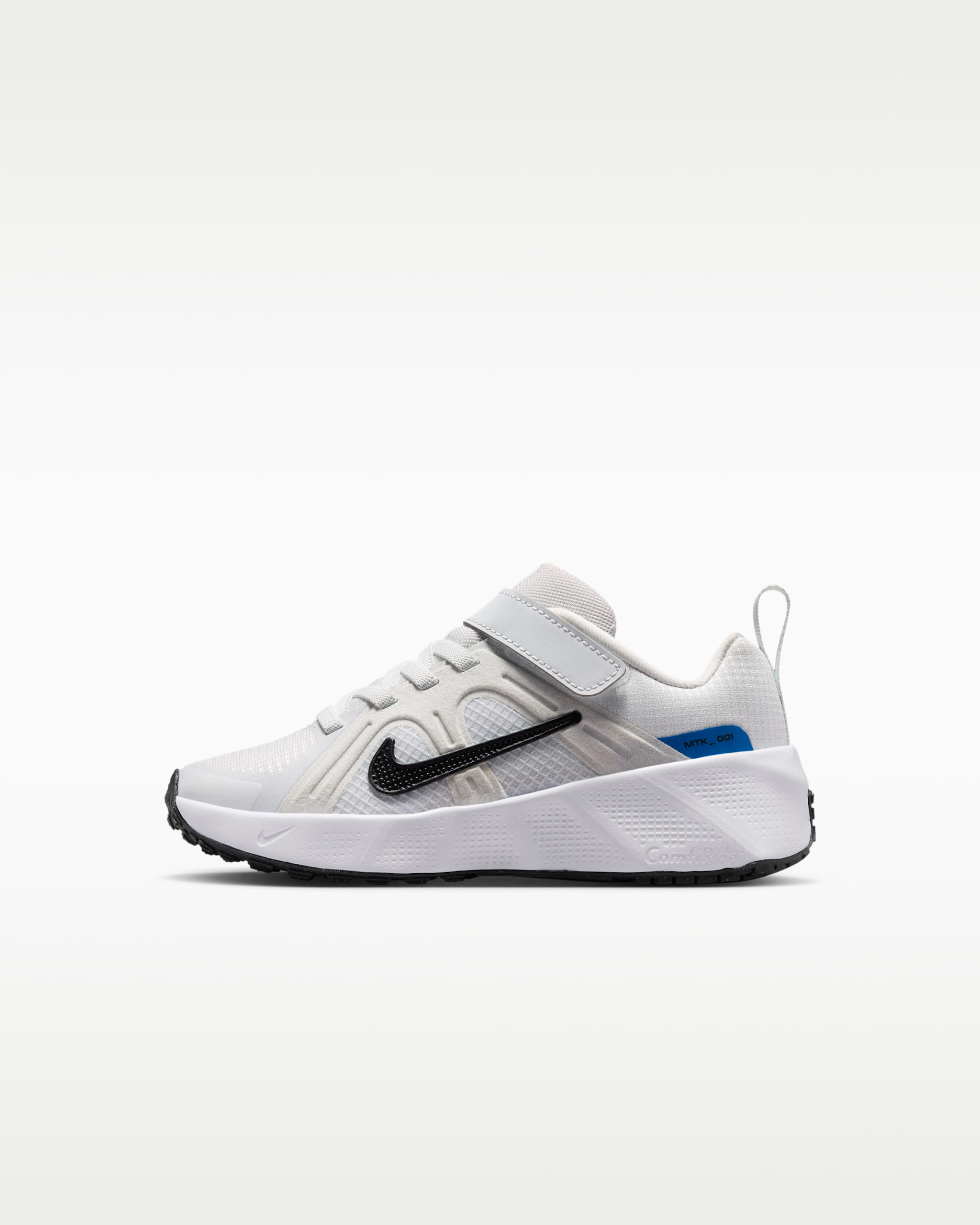 Tenis para niños de preescolar Nike Metro Tek - Polvo fotón/Blanco cáscara de huevo/Azul royal/Negro