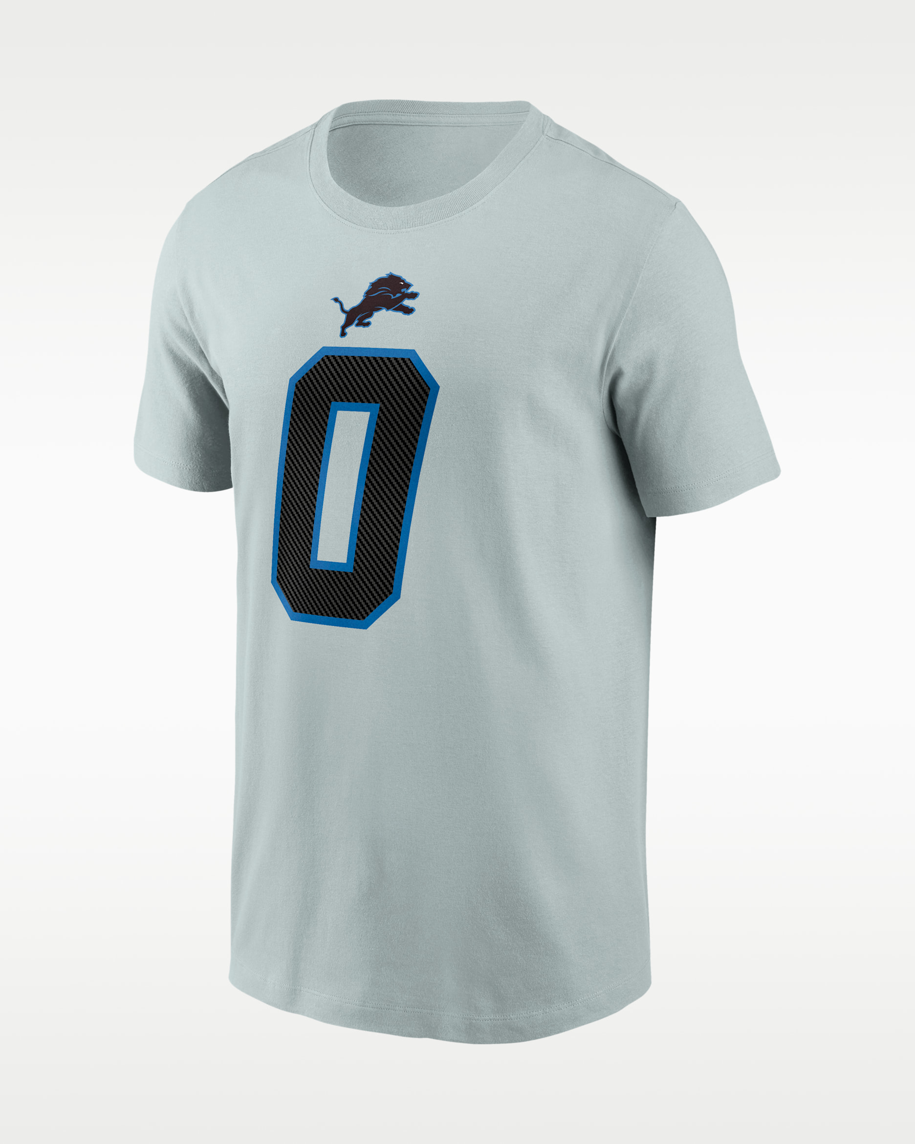 Jahmyr Gibbs Detroit Lions Rivalries Collection Men's Nike NFL T-Shirt - Silver