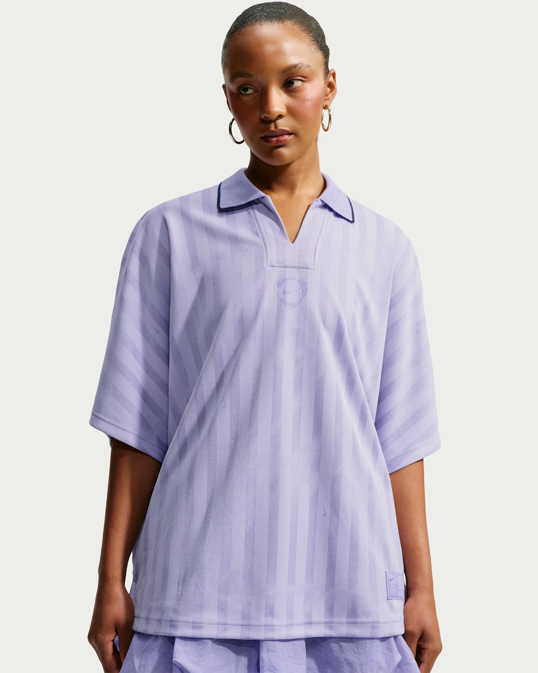 Nike Runway-drakt til dame - Lilac Ice