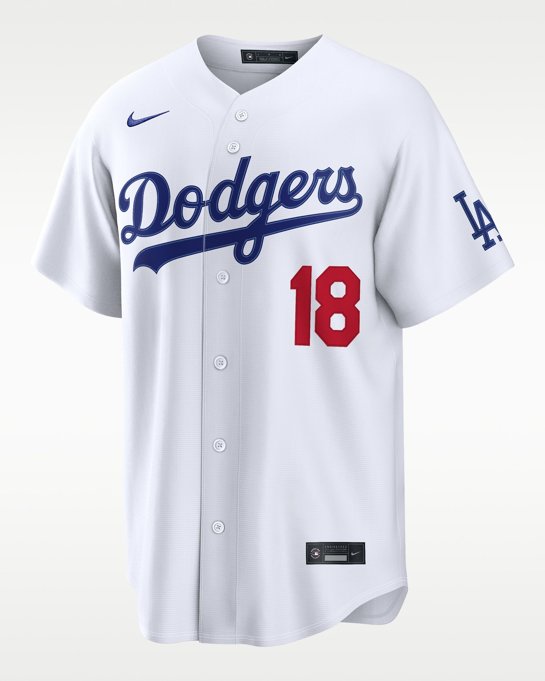 Yoshinobu Yamamoto Los Angeles Dodgers Men's Nike MLB Stadium Jersey - White