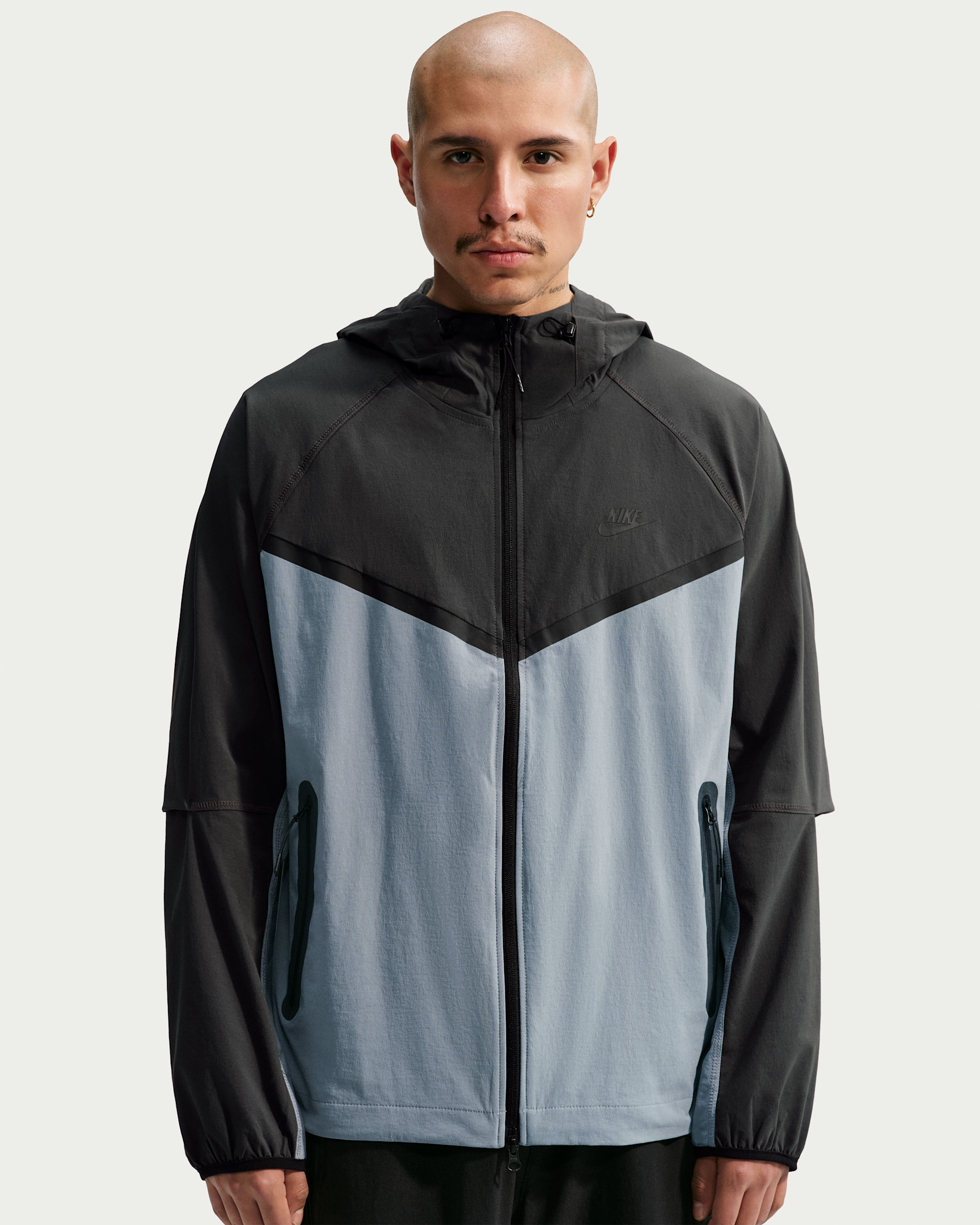 Nike Tech Men's Woven Jacket - Cool Grey/Anthracite/Black
