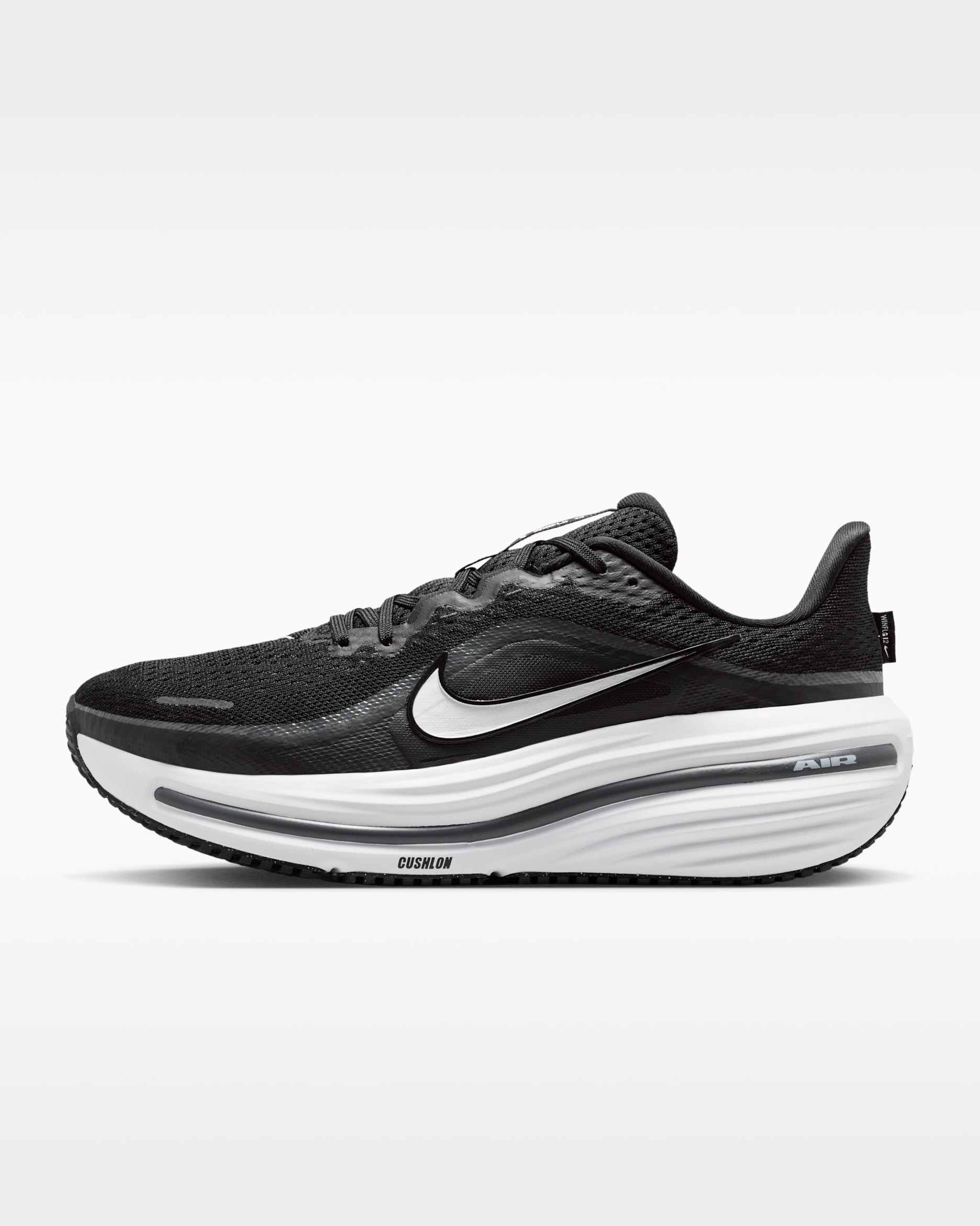 Nike Winflo 12 Men's Road Running Shoes (Extra Wide) - Black/Dark Smoke Grey/White