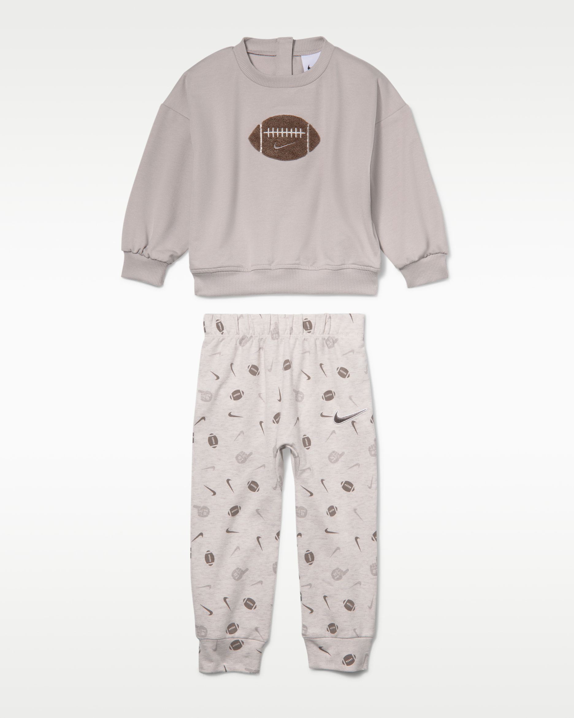 Nike Ready, Set, Grow! Baby (12-24M) 2-Piece Set - Pale Ivory