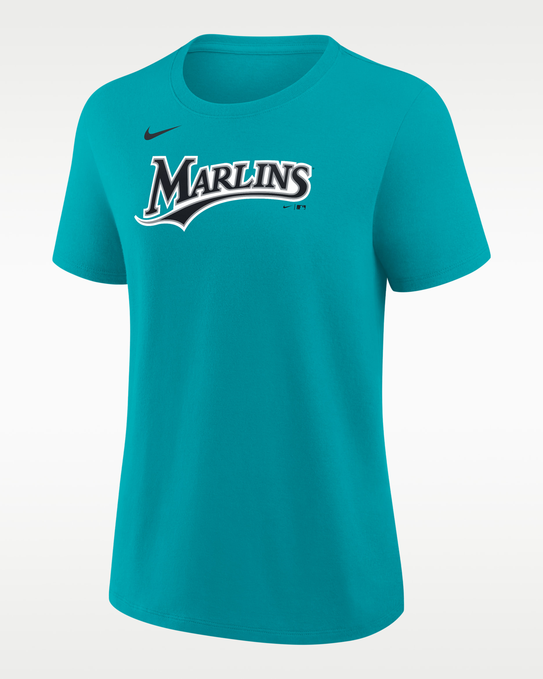 Kyle Stowers Miami Marlins Women's Nike MLB T-Shirt - Aqua